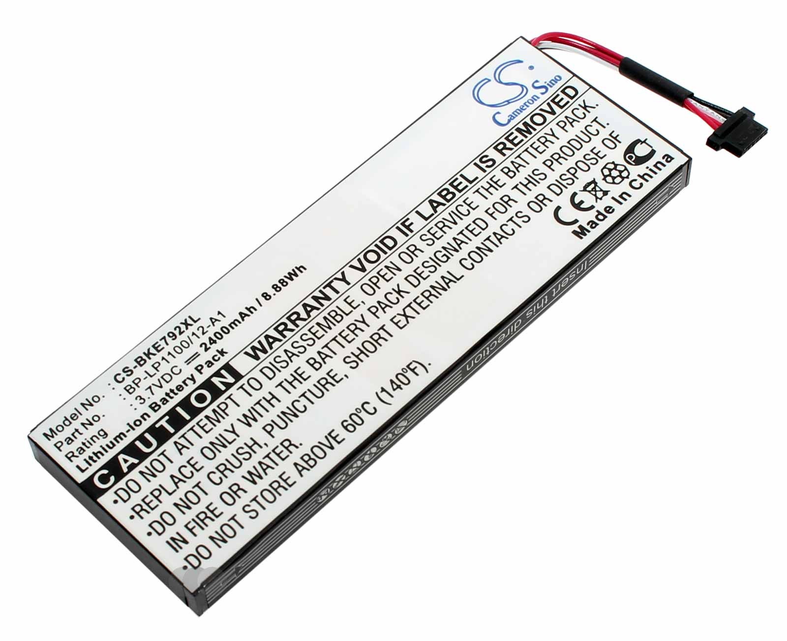 Akku für Becker Traffic Assist Pro 7928 | E4MT221K1002 | 338937010134 mit 2400mAh Kapazität