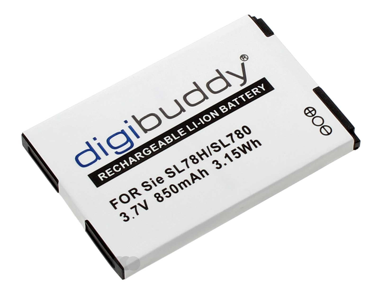3,7V Akku für Siemens Gigaset Openstage OpenScape Schnurlos Telefon SL400A, SL400H, SL610H Pro, SL610 H Pro, X656, Openstage SL4, SL4 Professional, Li-Ion, 850mAh