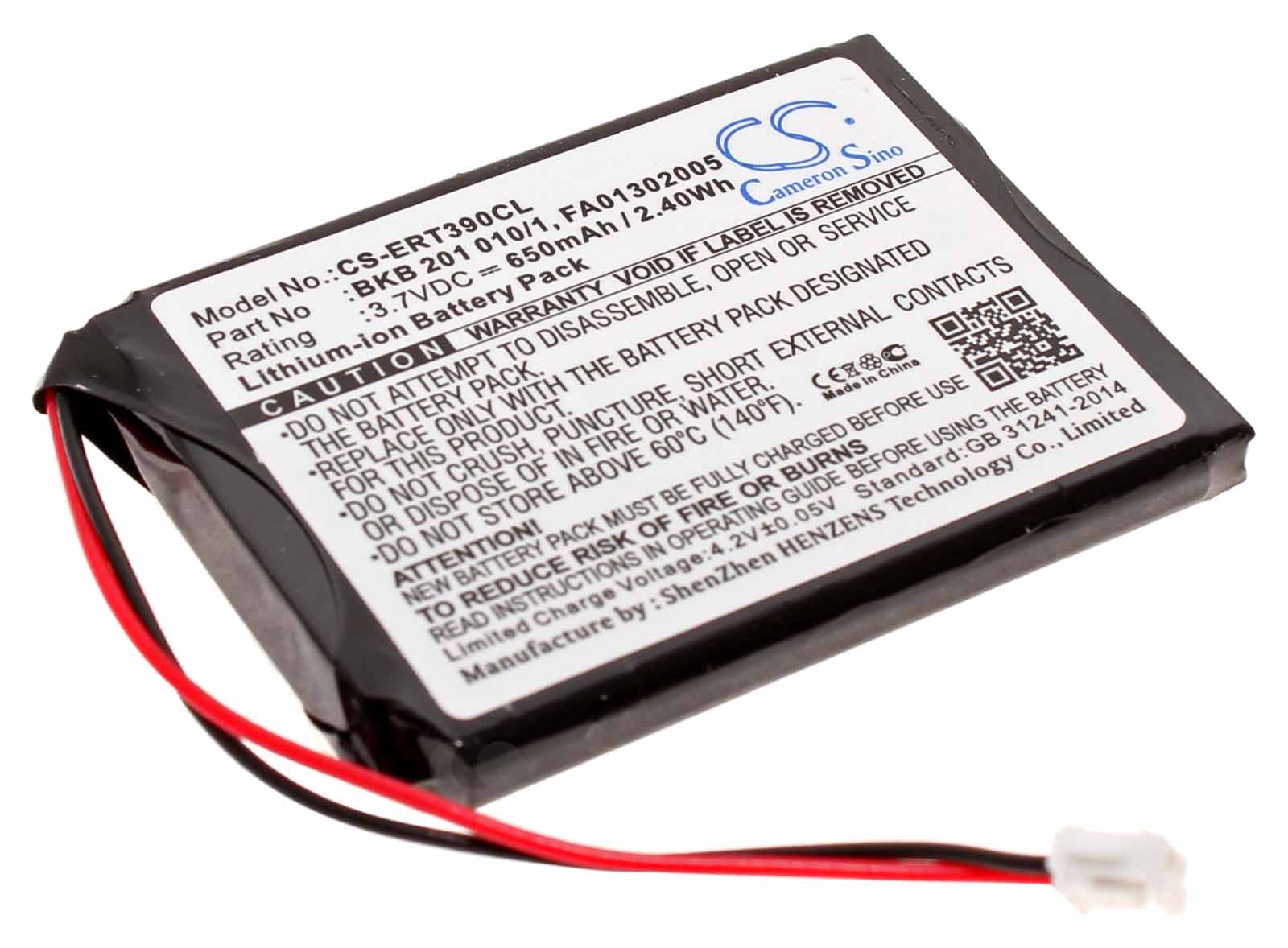 Akku für Aastra 660177, Avaya DECT 3720, Ascom D43u.a., wie BKB 201 010/1, FA01302005, 3,7V, 650mAh, 660177, 660177/R1C, 9D41, D41, D43, R1D, 3720, IP61, 5613, 5614, D210, D215