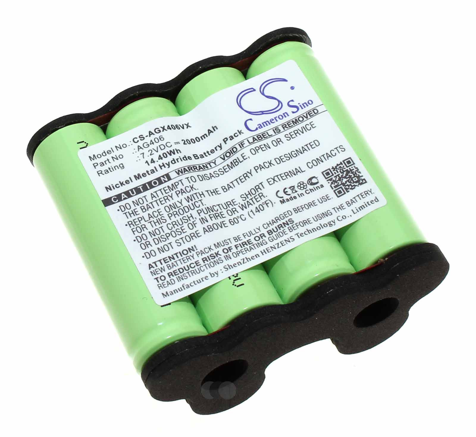 Akku für AEG Electrolux AG406, AG4106, AG4108 u.a., ersetzt 90005510600 u.a., 7,2V, 2000mAh
