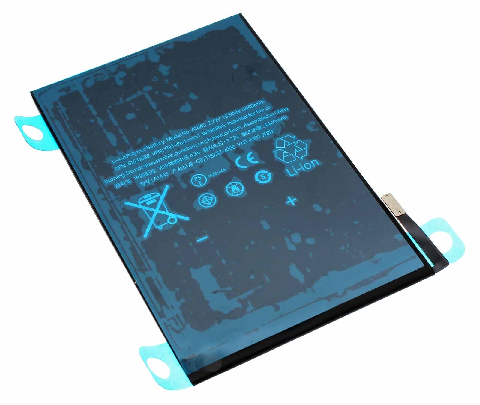 Akku passend für Apple iPad mini 1G 1. Generation | A1432, A1454, A1455 ersetzt 616-0627, 616-0633