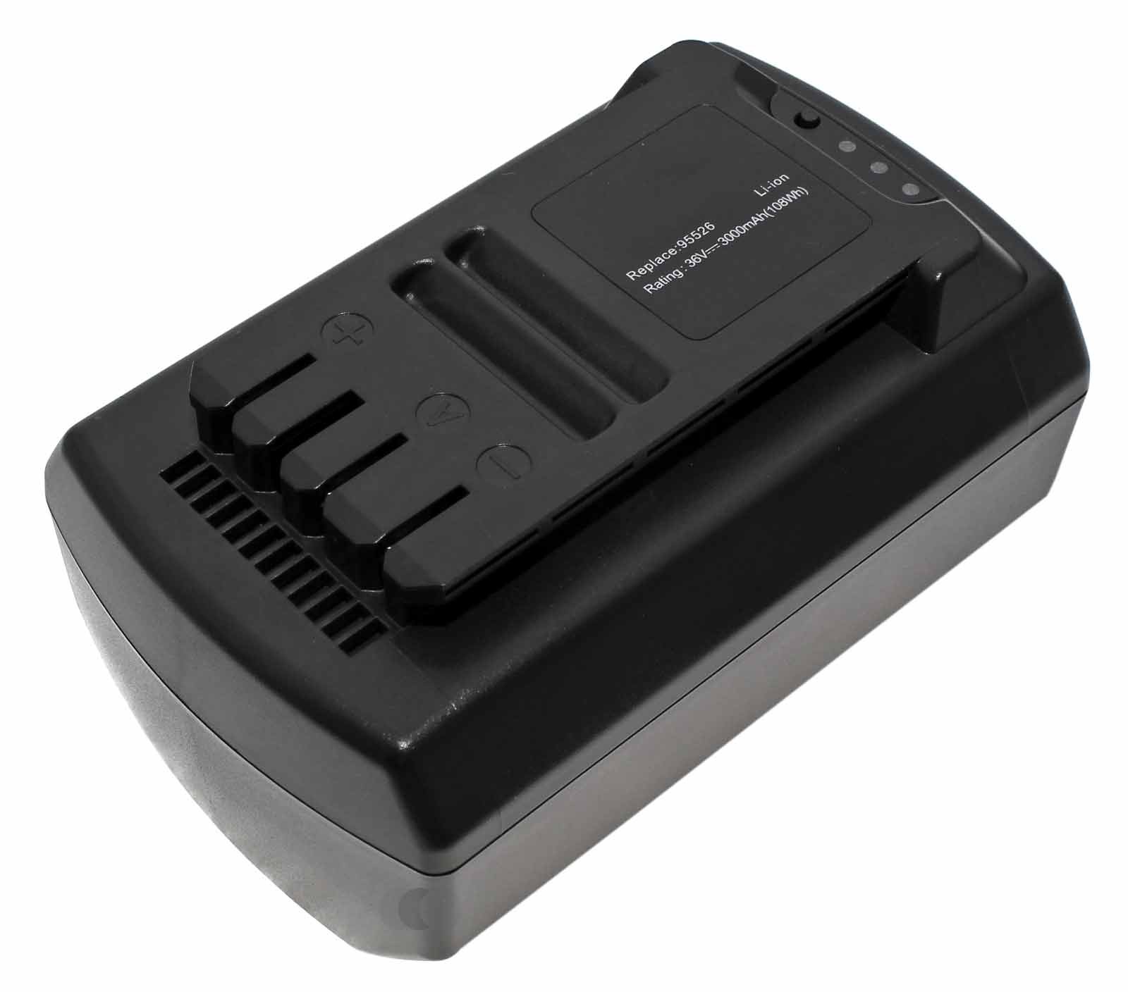 Akku für Garden Feelings Elektrowerkzeuge, ersetzt R1S-360-AH-C, 36V, 3000mAh