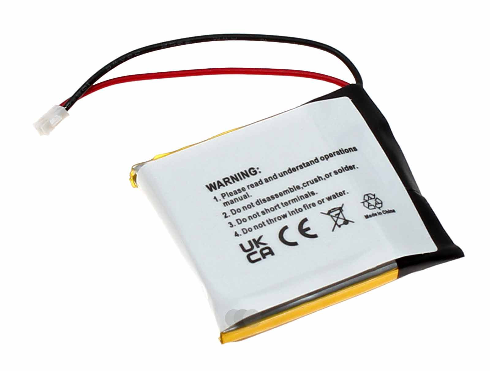 Alternativer Lithium-Polymer Akku für Garmin Fenix 5X GPS-Laufuhr mit 3,8 Volt Spannung und 430mAh Kapazität, ersetzt den original Akku 361-00098-00