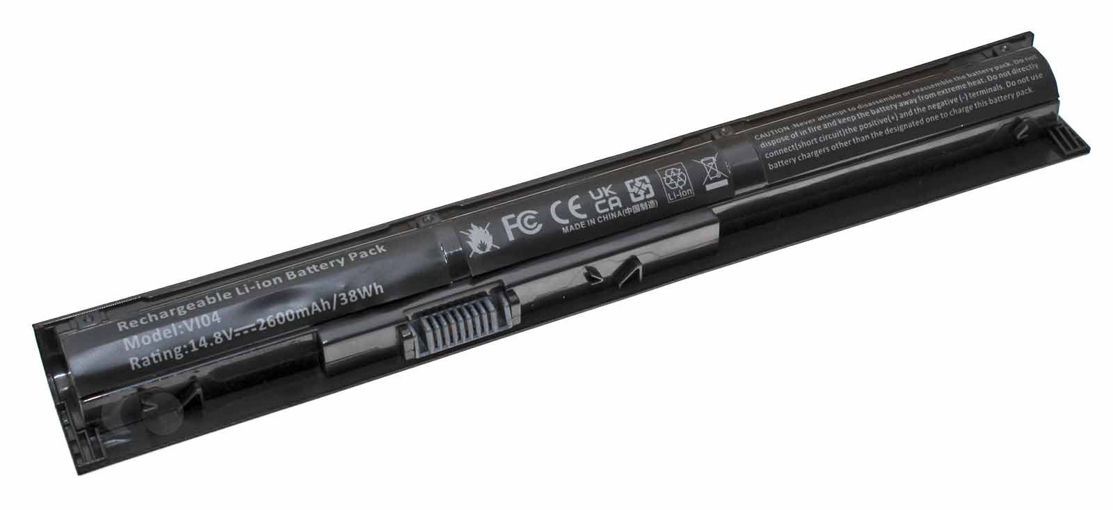 Akku für HP Envy 14, 15, 17, Pavilion 15, 17, ProBook 450 G2 u.a.  ersetzt HSTNN-DB6I, VI04 u.a.,14,8V, 2600mAh