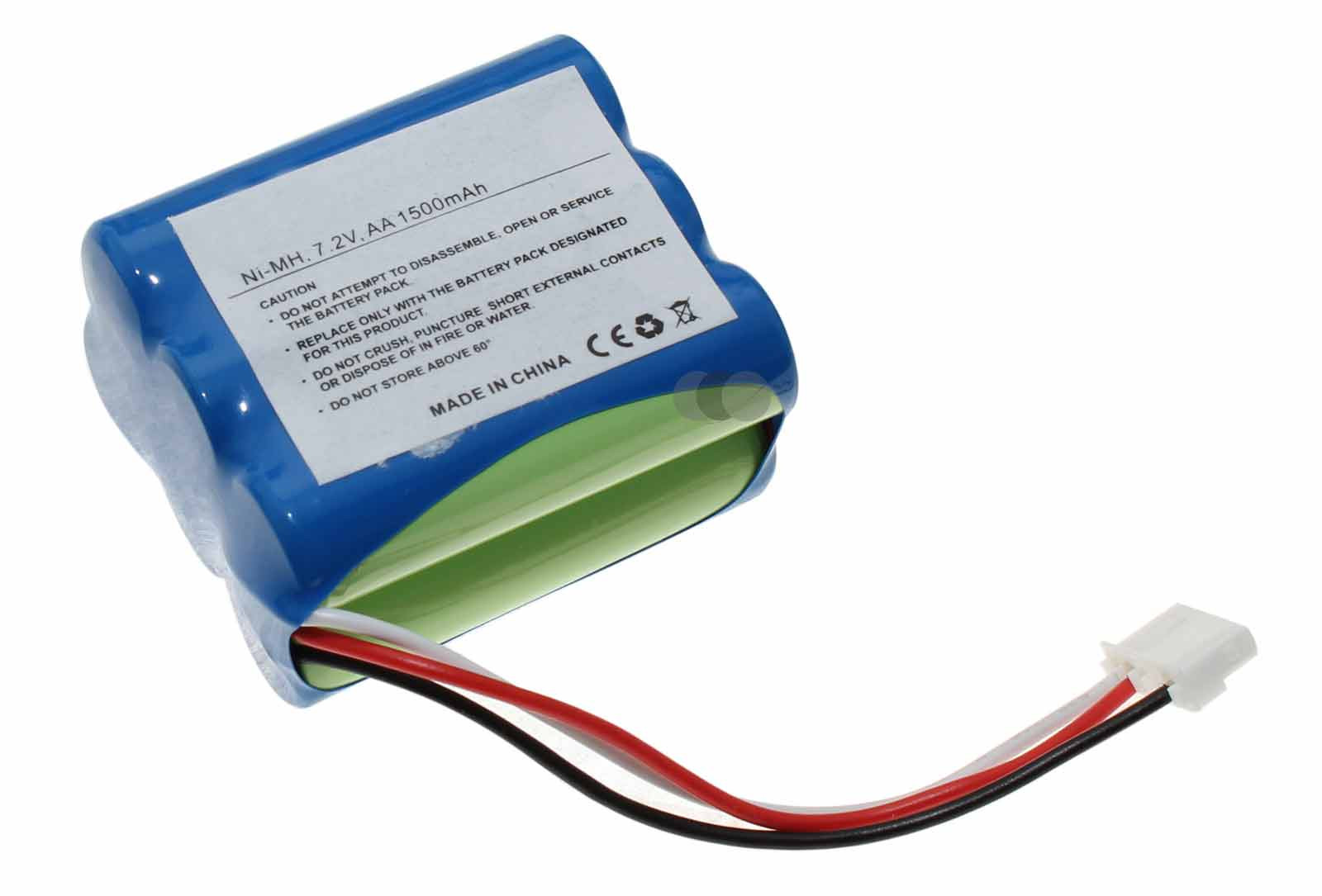 Akku für iRobot Braava 380, 380T, 390, 390T, Mint Plus 5200, 5200C, ersetzt 4409709, GPRHC202N026, 7,2V, 1500mAh