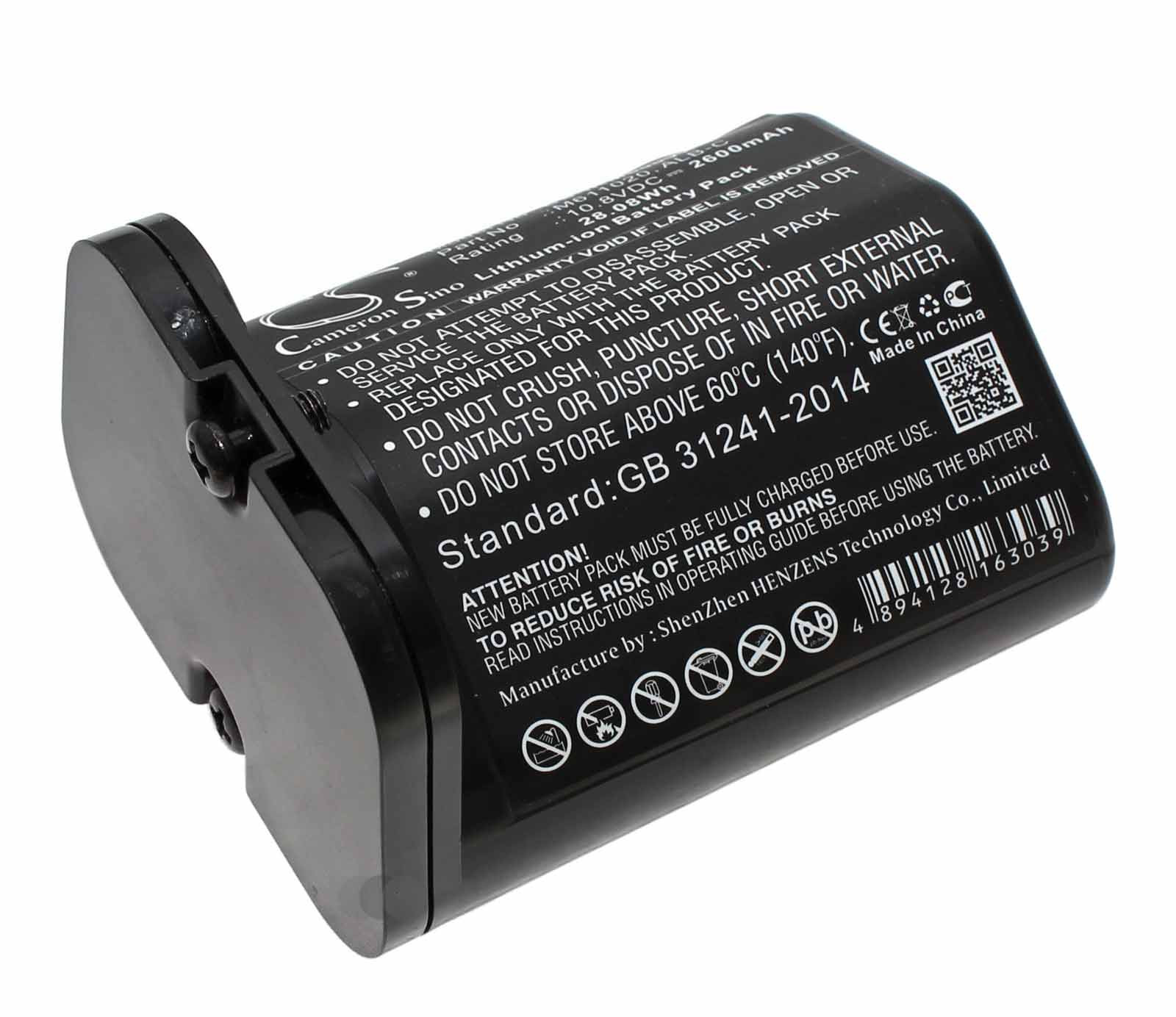 Akku für iRobot Braava Jet M6, ersetzt ALB-C, M611020, 10,8V, 2600mAh