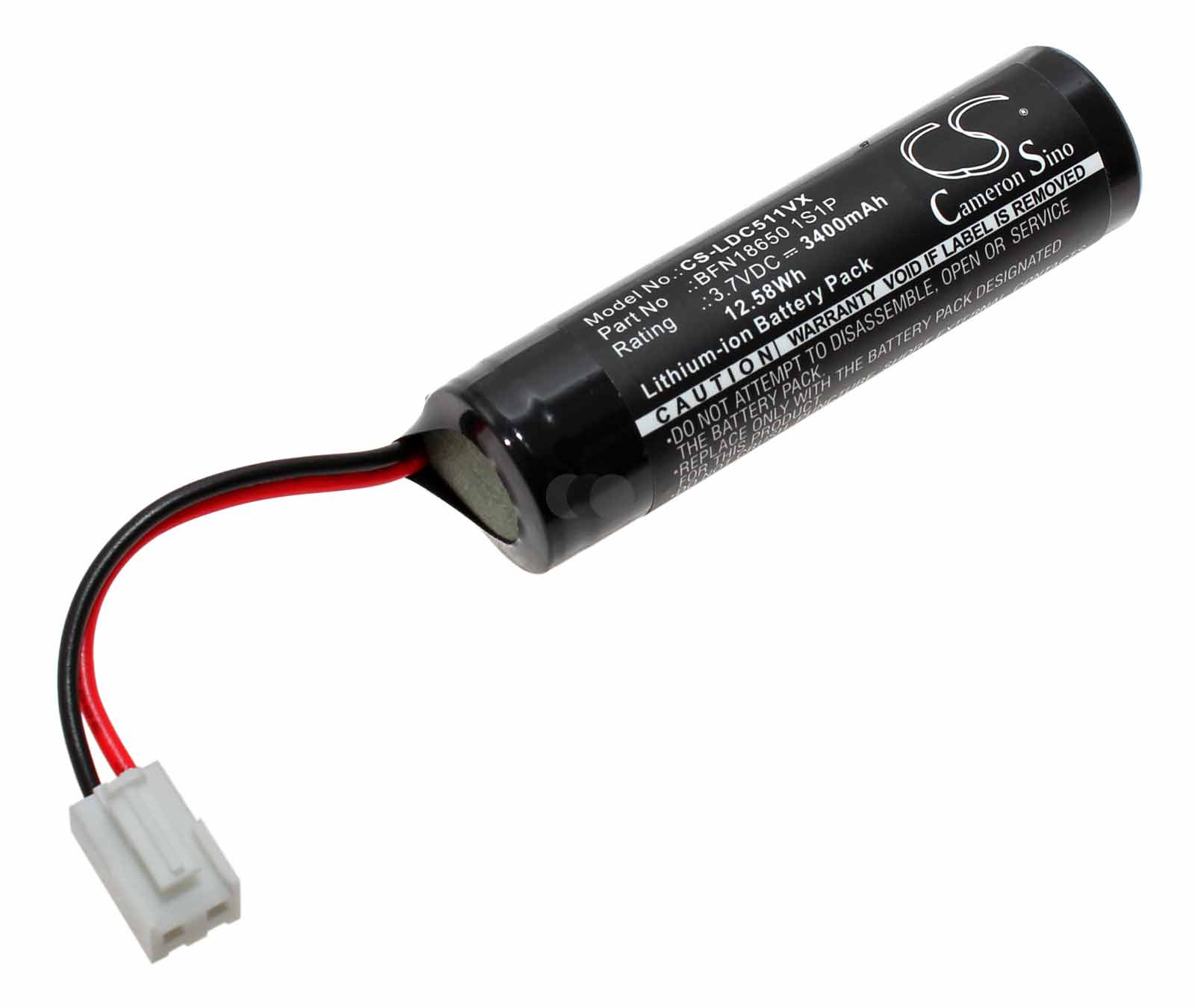 Akku für Leifheit Dry&Clean 51000, 51002, 51113, 51114 Fenstersauger, Fensterreiniger, 3,7V, 3400mAh