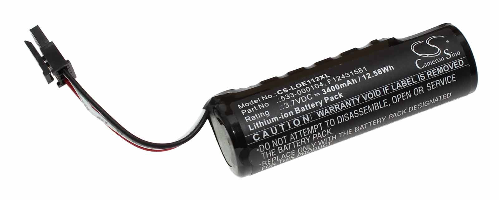 Akku für Logitech UE MegaBoom 2 Lautsprecher Box, ersetzt 533-000104 u.a.,| 3,7V, 3400mAh