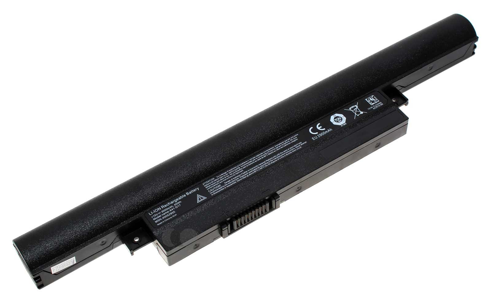 Akku für Medion Akoya E7420, MD99710 u.a. Notebook Laptop, ersetzt A41-D17, 15V, 3000mAh
