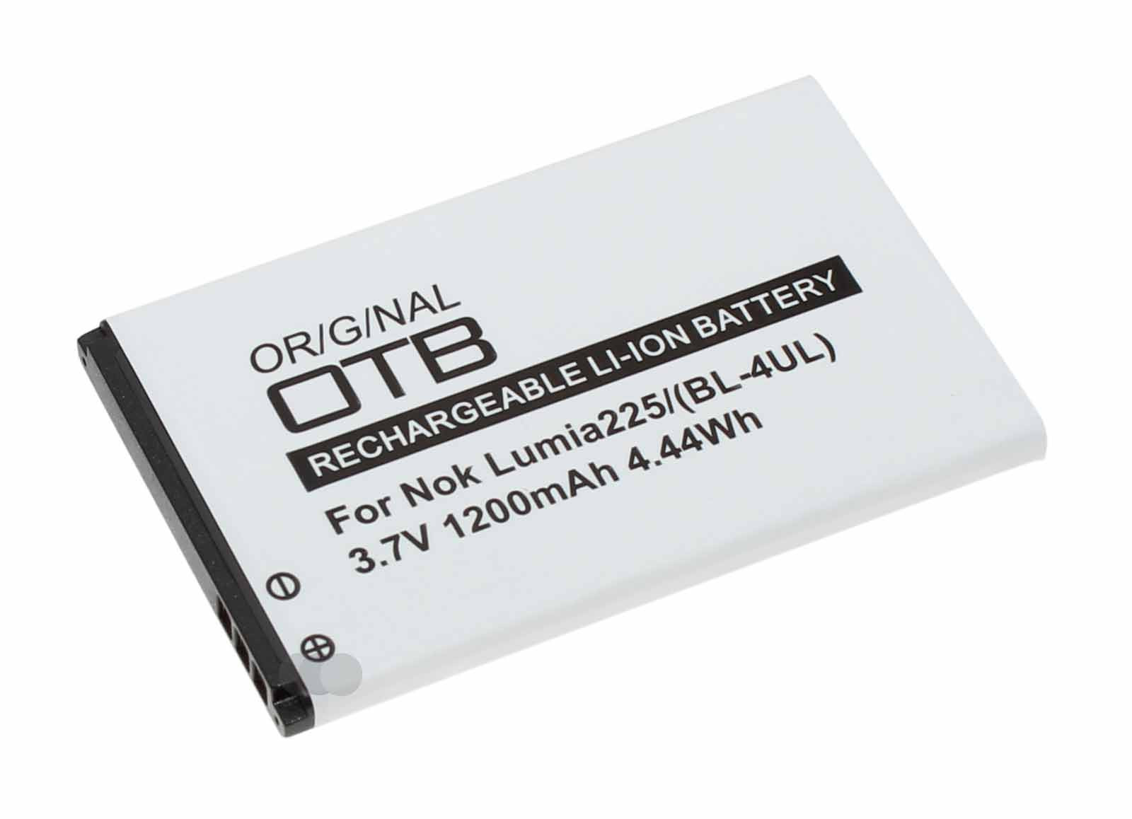 Akku für Nokia 3310 (2017), Asha 225, Lumia 225, ersetzt BL-4UL, 3,7V, 1200mAh