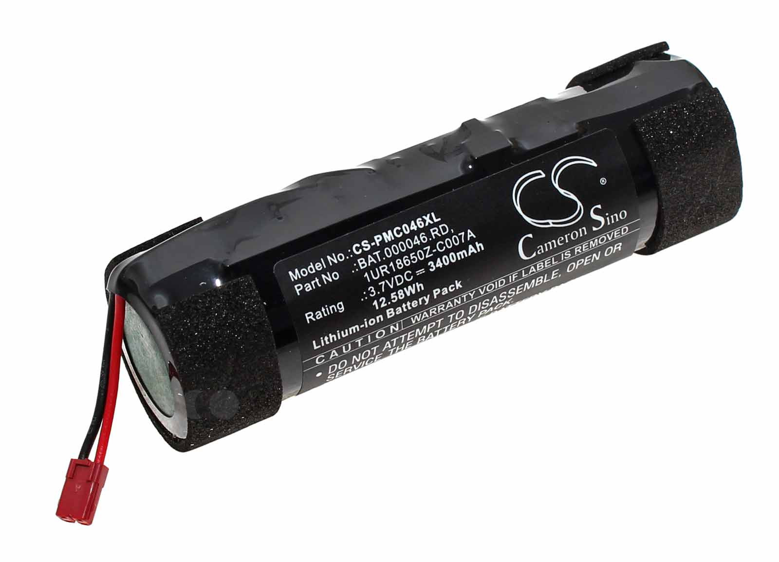 Akku für Philip Morris iQos 2.4 Plus Charger Box, ersetzt BAT.000046.RD, 1UR18650Z-C007A, 3,7V, 3400mAh