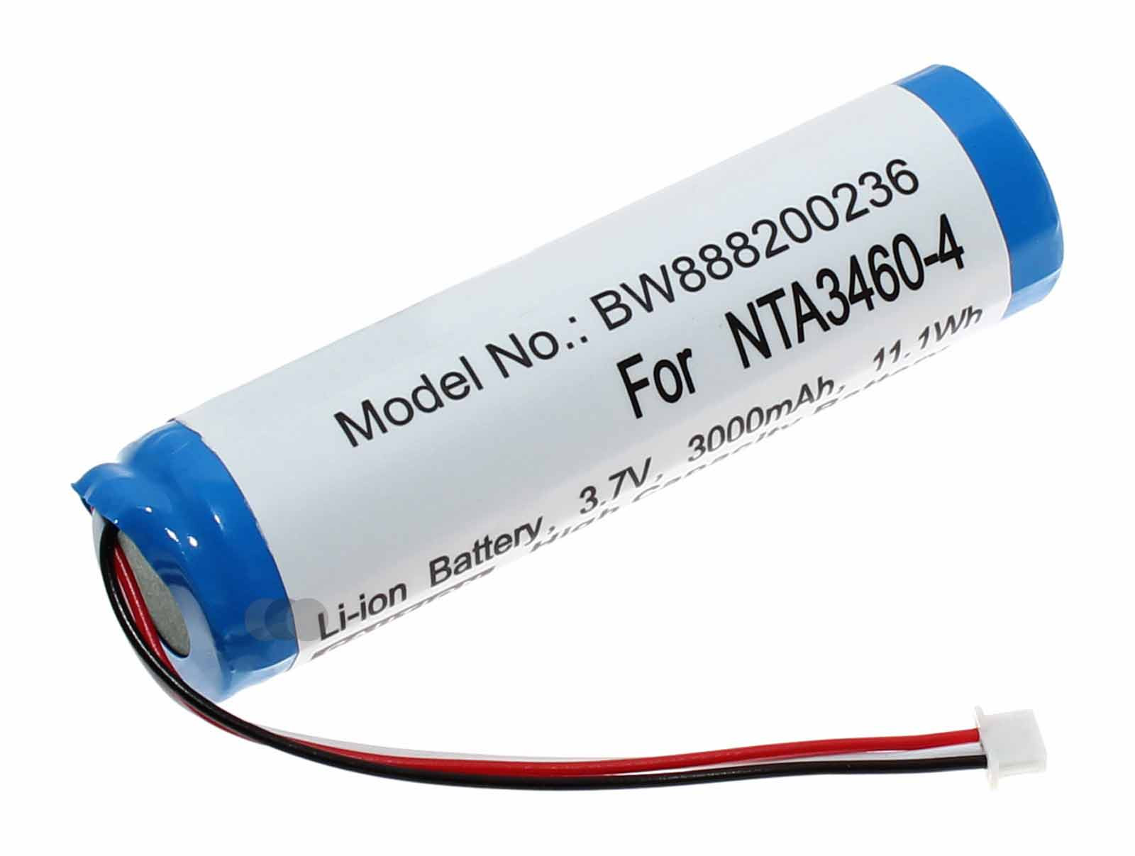 Akku für Philips Avent SCD845, ersetzt NTA3460-4, NTA3460-4, 3,7V, 3000mAh