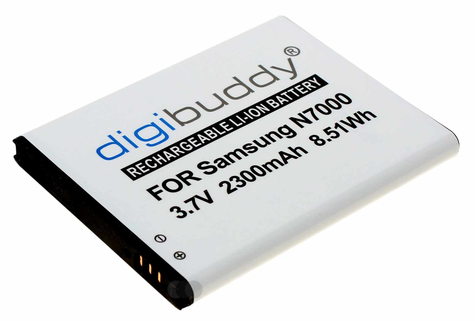 Akku für Samsung Galaxy Note N7000 Handy, ersetzt EB615268VUCSTD, 3,7V, 2300mAh