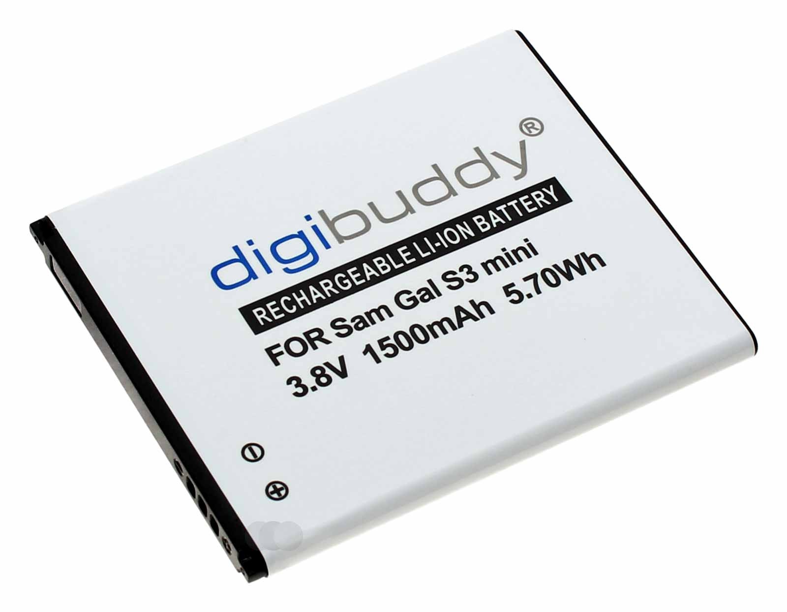 Akku passend für Samsung Galaxy S III mini | S3 mini | GT-I8190, GT-I8200 | EB-F1M7FLU