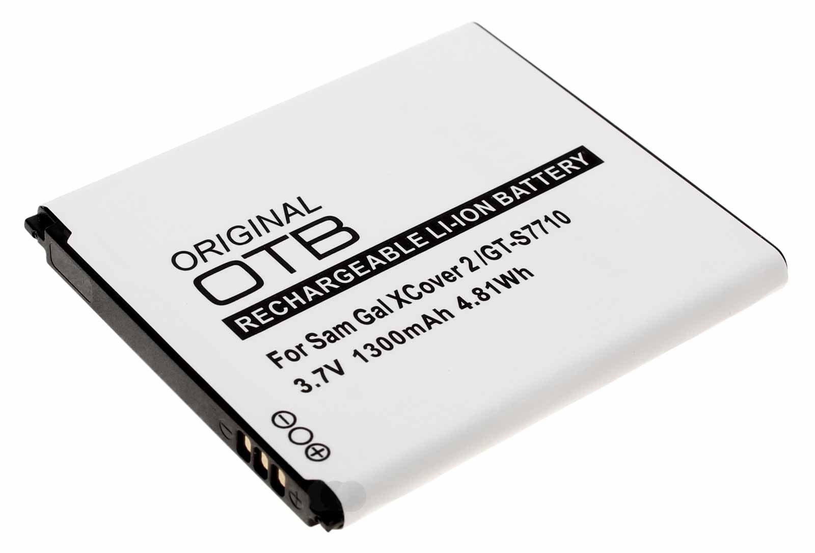 Akku für Samsung Galaxy XCover 2 GT-S7710, Galaxy Reverb, M950 Handy, ersetzt EB485159LA, 3,7V und 1300mAh