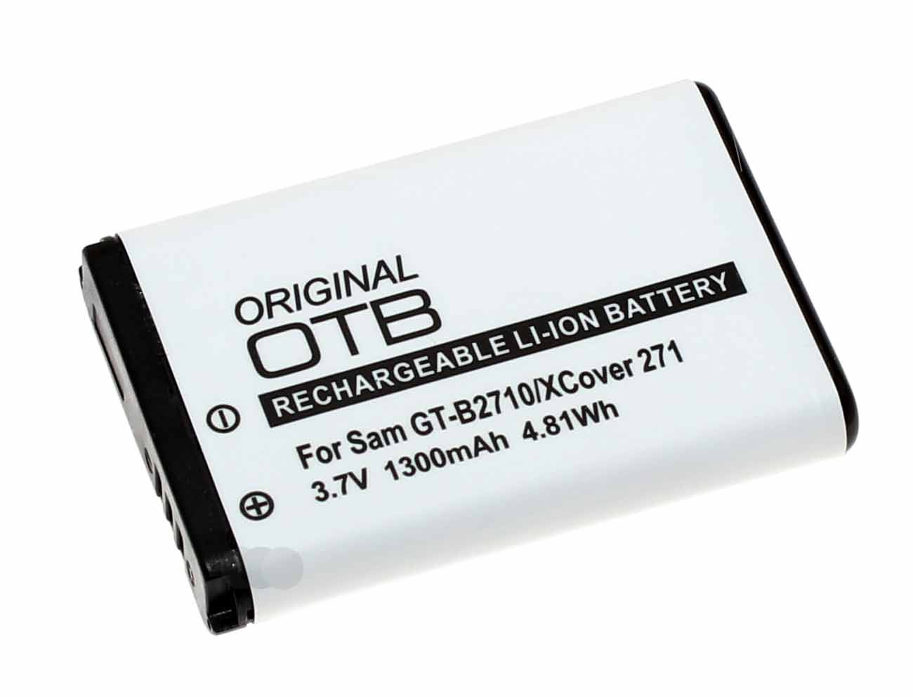 Akku für Samsung XCover 271 GT-B2710, ersetzt AB803446BU, 3,7V, 1300mAh