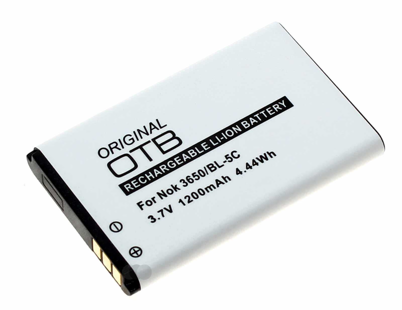 Akku für Telekom T-Com V-Tech Sinus A806 DECT Schnurlostelefon, ersetzt A051, BL-5C, 10000058, 3,7V, 1200mAh