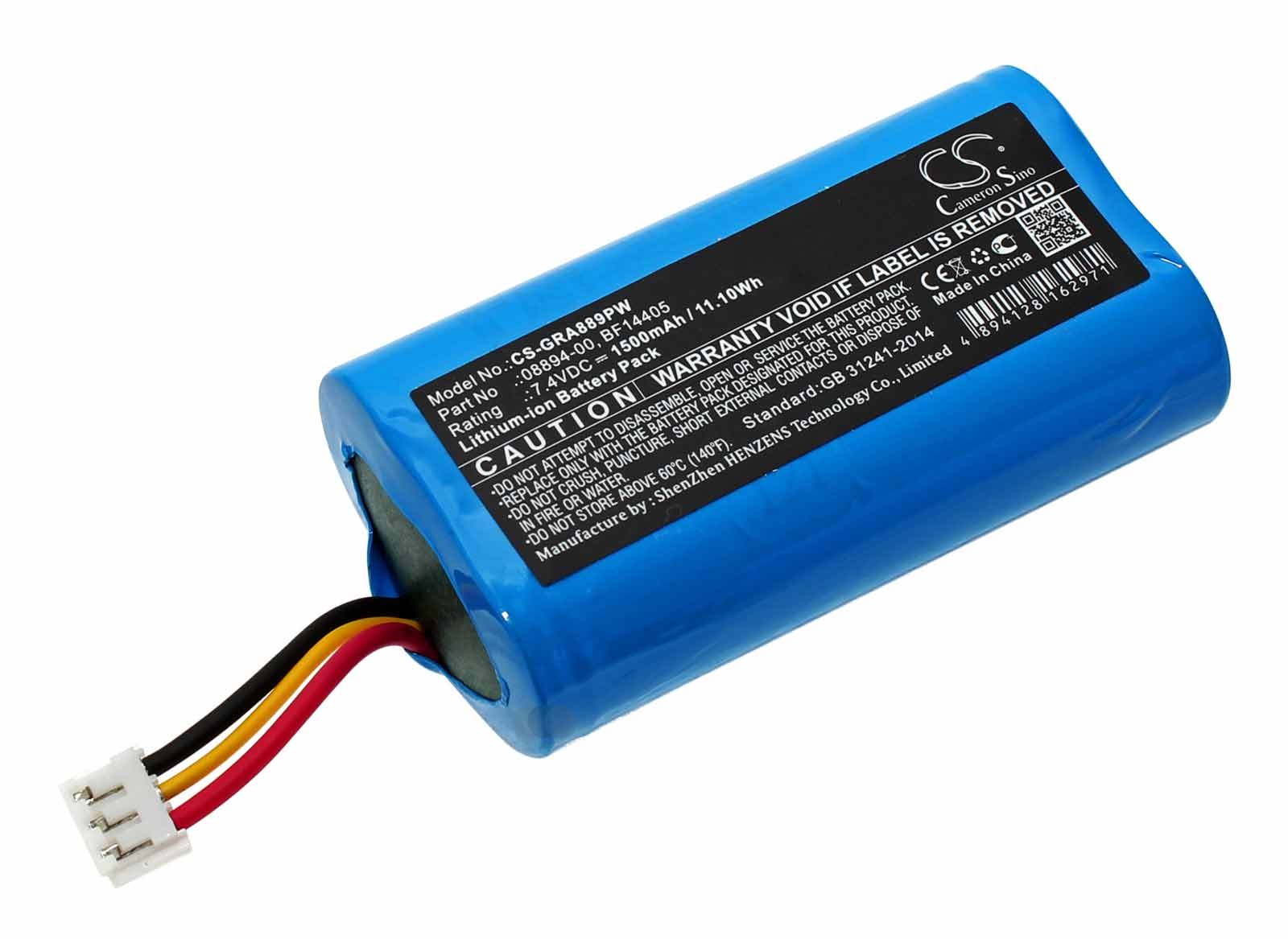 Akku für Gardena ComfortCut 8893 8895 | ersetzt 08894-00, 08894-00.640.00, BF14405, 7,4V, 1500mAh
