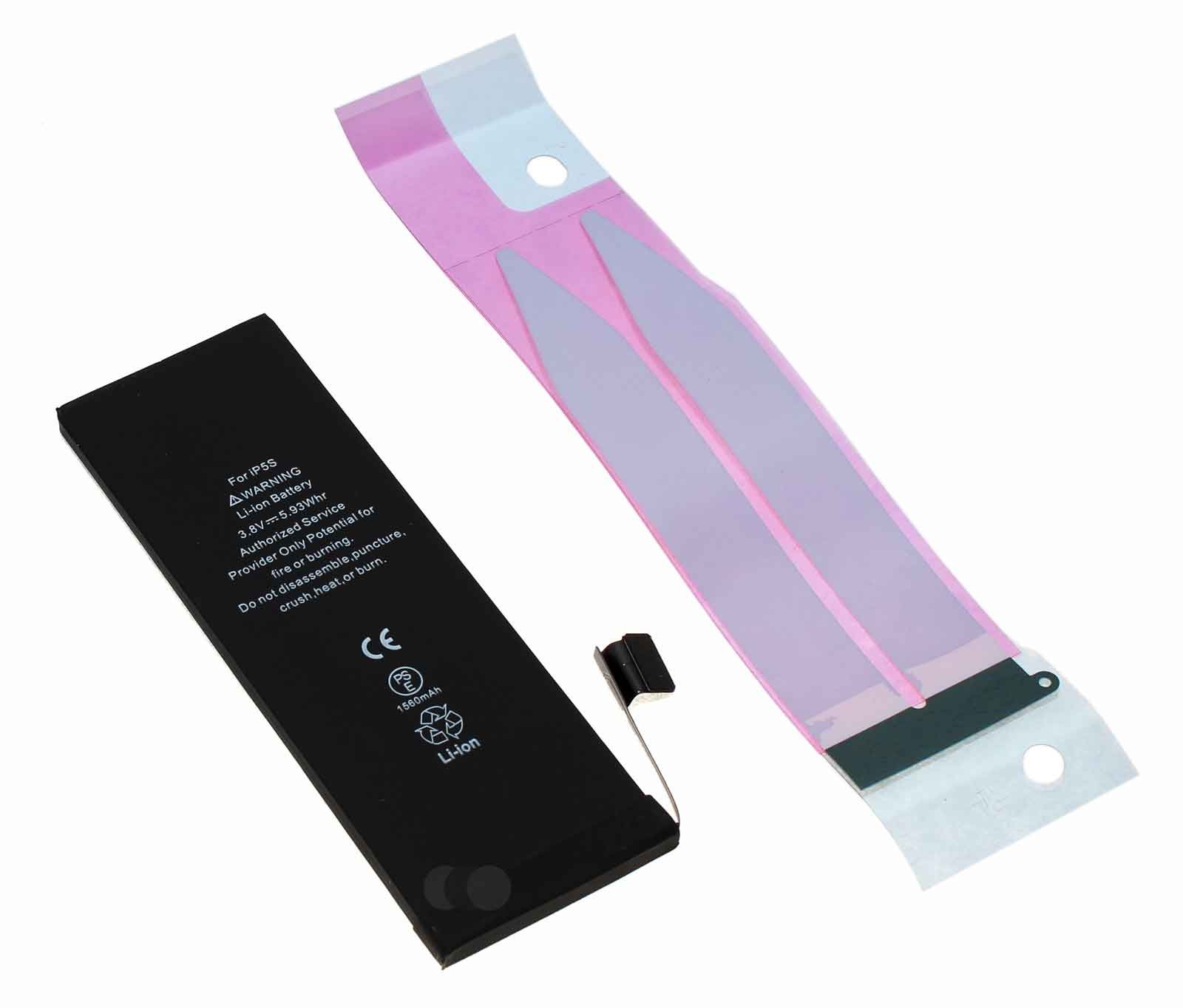 Akku für Apple iPhone 5C, Model No.: A1456, A1507, A1516, A1529, A1532, APN 616-0669