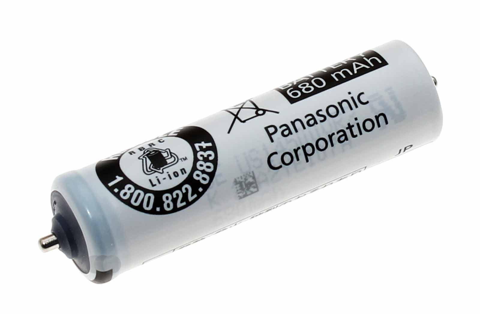 Li-Ion Akku für Panasonic ES-LV9N Rasierer mit 3,7 Volt und 680mAh Kapazität, Hersteller Artikelnummer WESLV95L2508