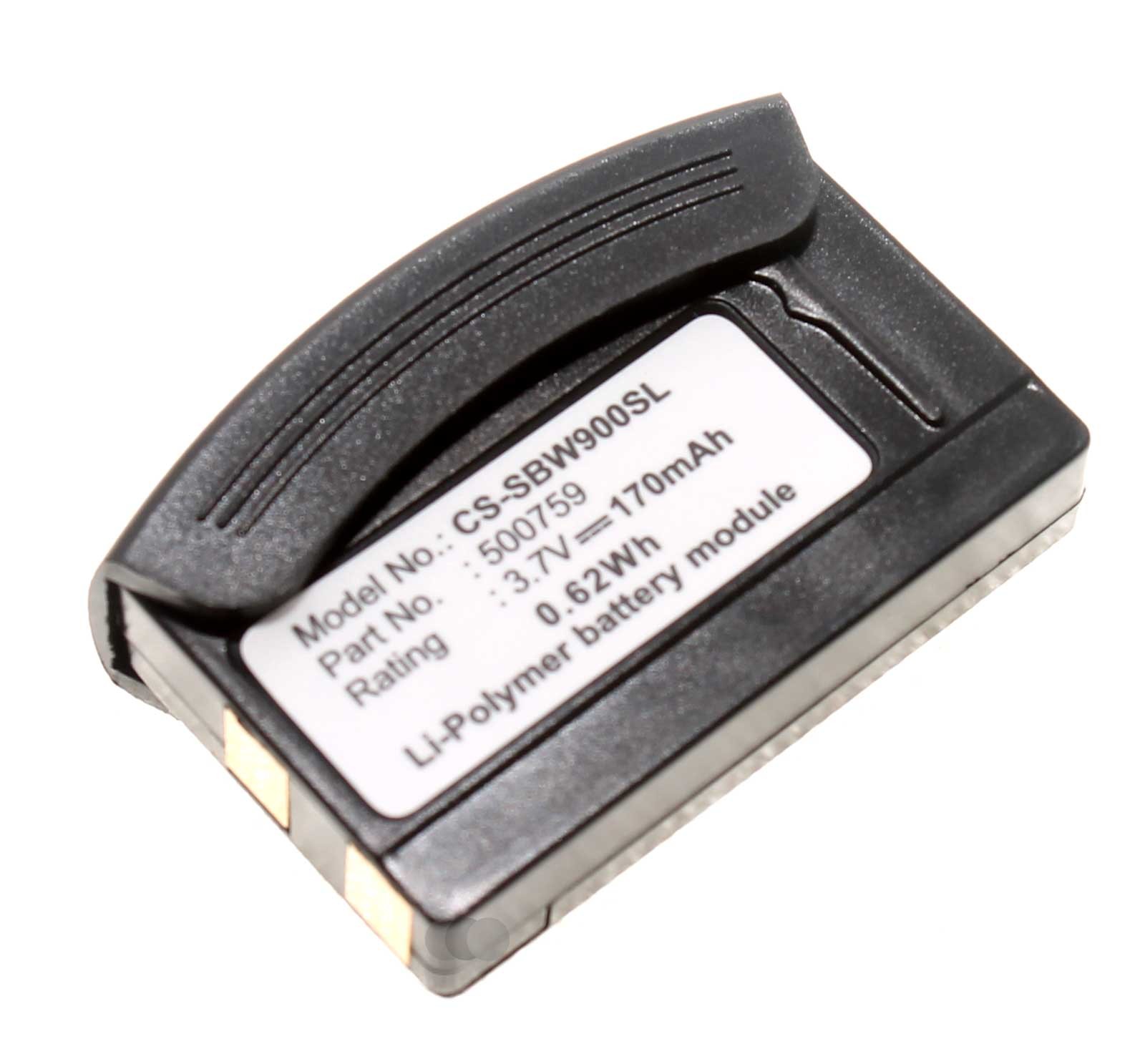 3,7V Akku für Sennheiser BW900 BW900BAT Headset, 500759 BATT-01, 170mAh