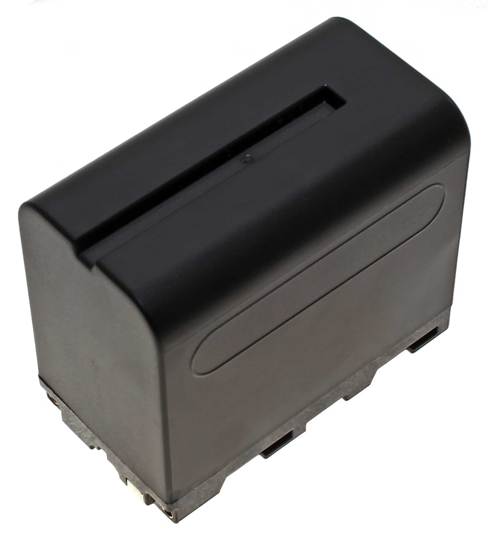 Alternativer Lithium-Ionen Akku für Sony Videokamera, Camcorder mit 7,4 Volt und 6600mAh Kapazität, Ersetzt den original Akku NP-F960 und NP-F970