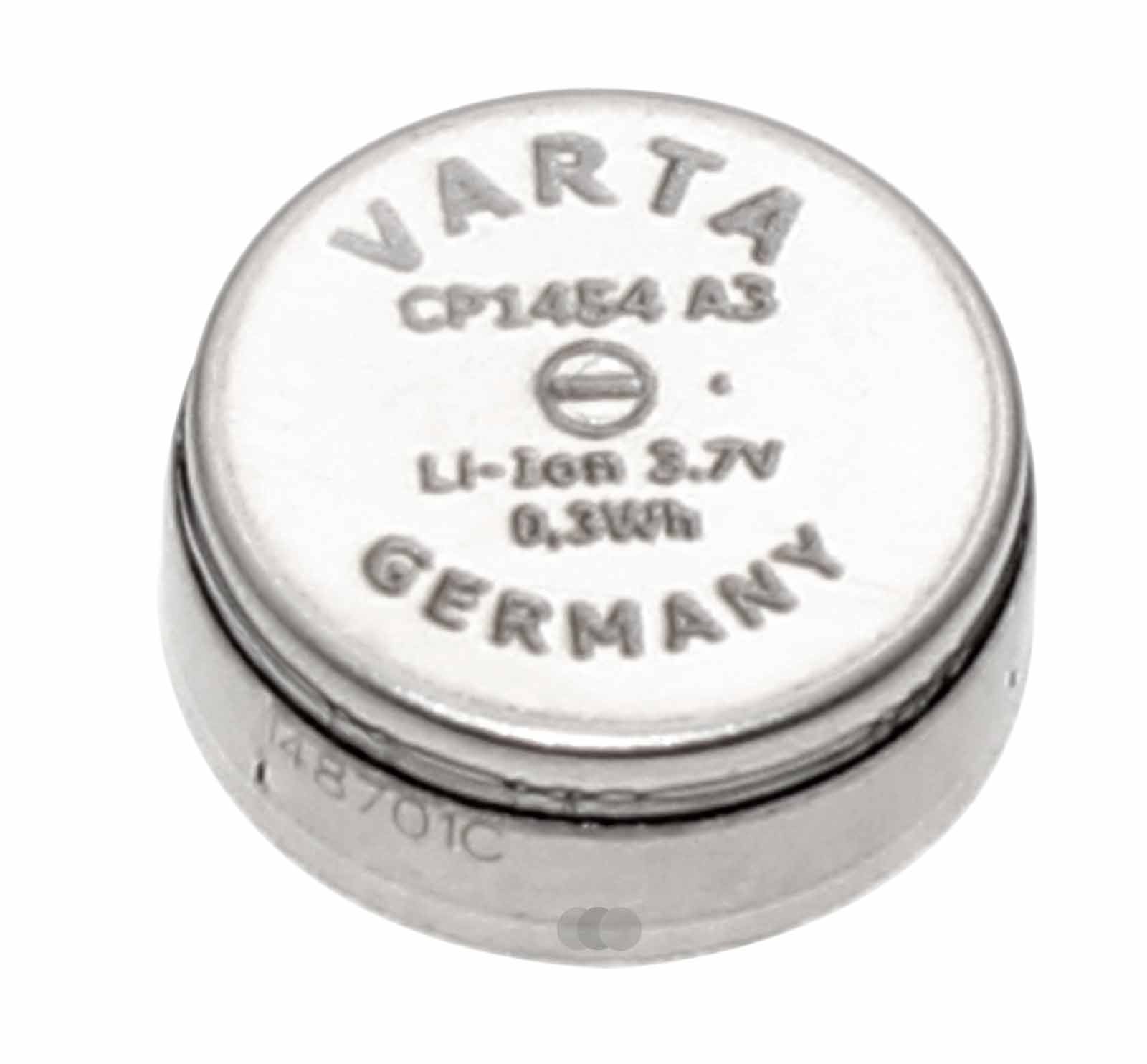 Akku Varta CP1454 A3 für Samsung Gear IconX (2018) SM-R140 Fitness-Headset, 4302-001309, 3,7V, 82mAh