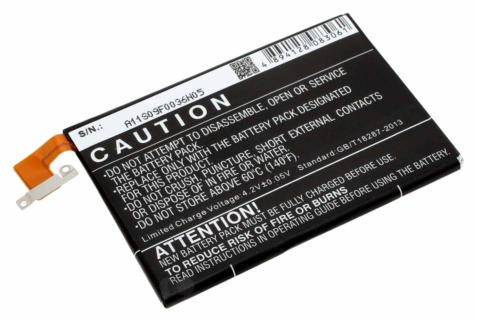 Akku passend für HTC One mini 1, M4, BO58100