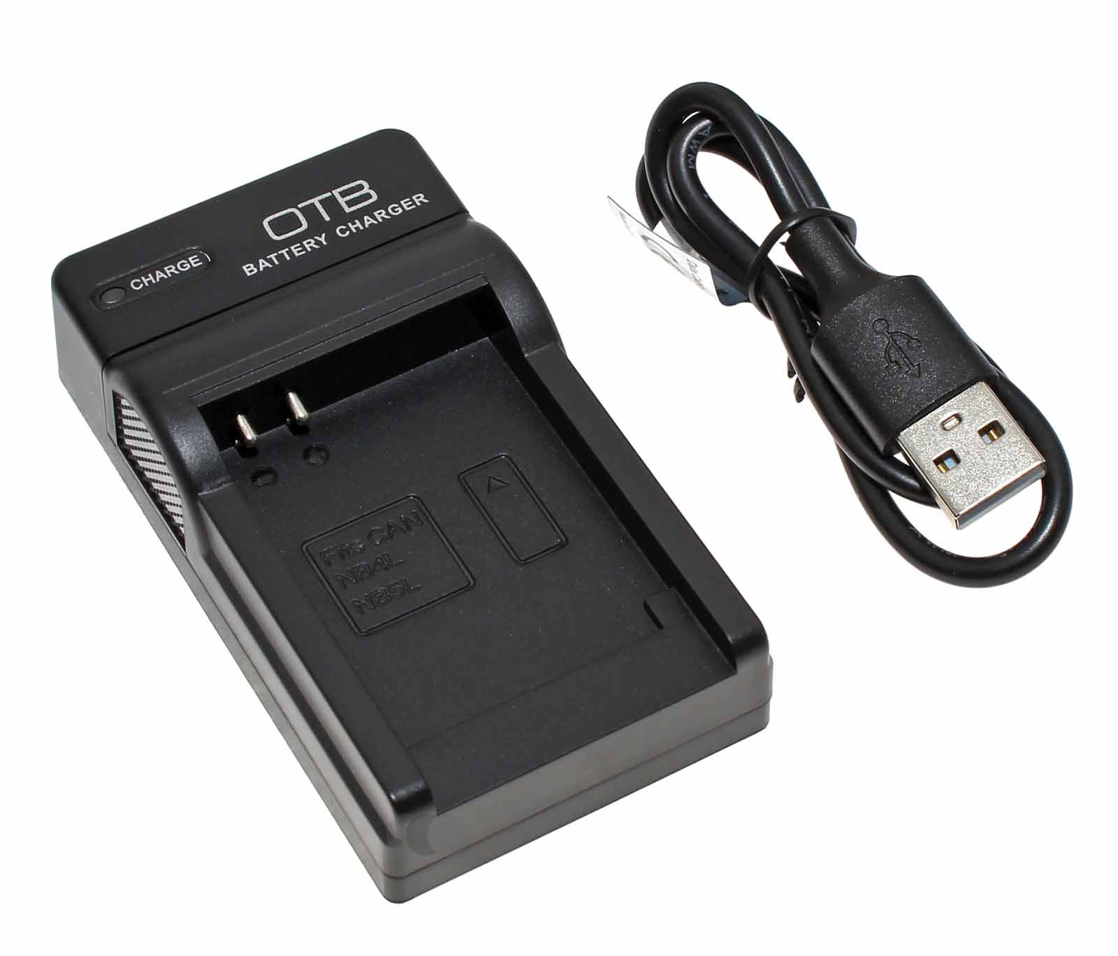 Akkuladegerät für Canon NB-4L und NB-5L Akkus, Akkuladestation DC-K4