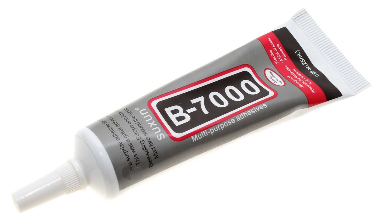 B-7000 25ml Mehrzweck Flüssig Kleber in Tube mit Präzisions Dosier Spitze, B7000