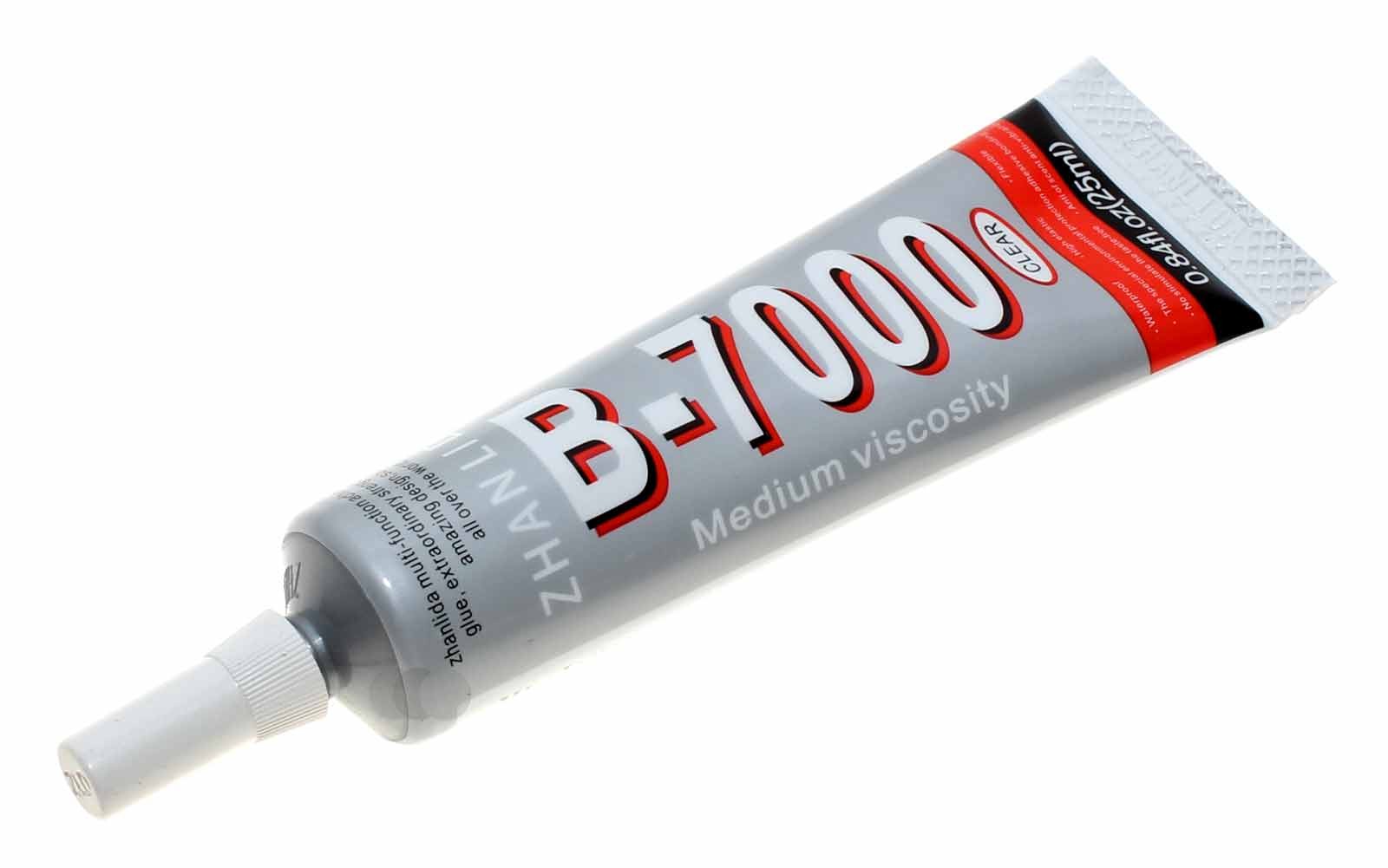 B-7000 25ml Mehrzweck Flüssig Kleber in Tube mit Präzisions Dosier Spitze, B7000