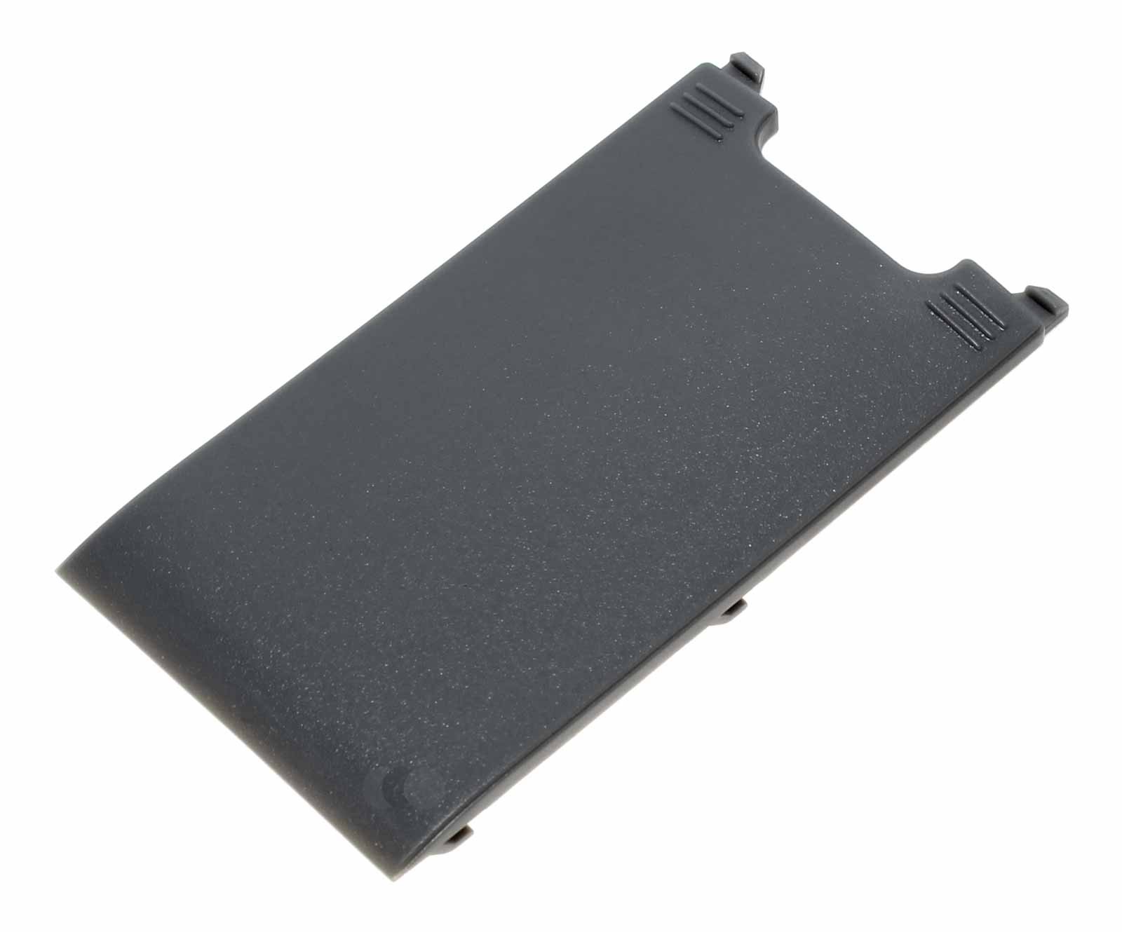 Batteriefachklappe Akkufachdeckel für Aastra Mitel 610d, 612d, 620d, 622d DECT Schnurlostelefon, grau, 68767