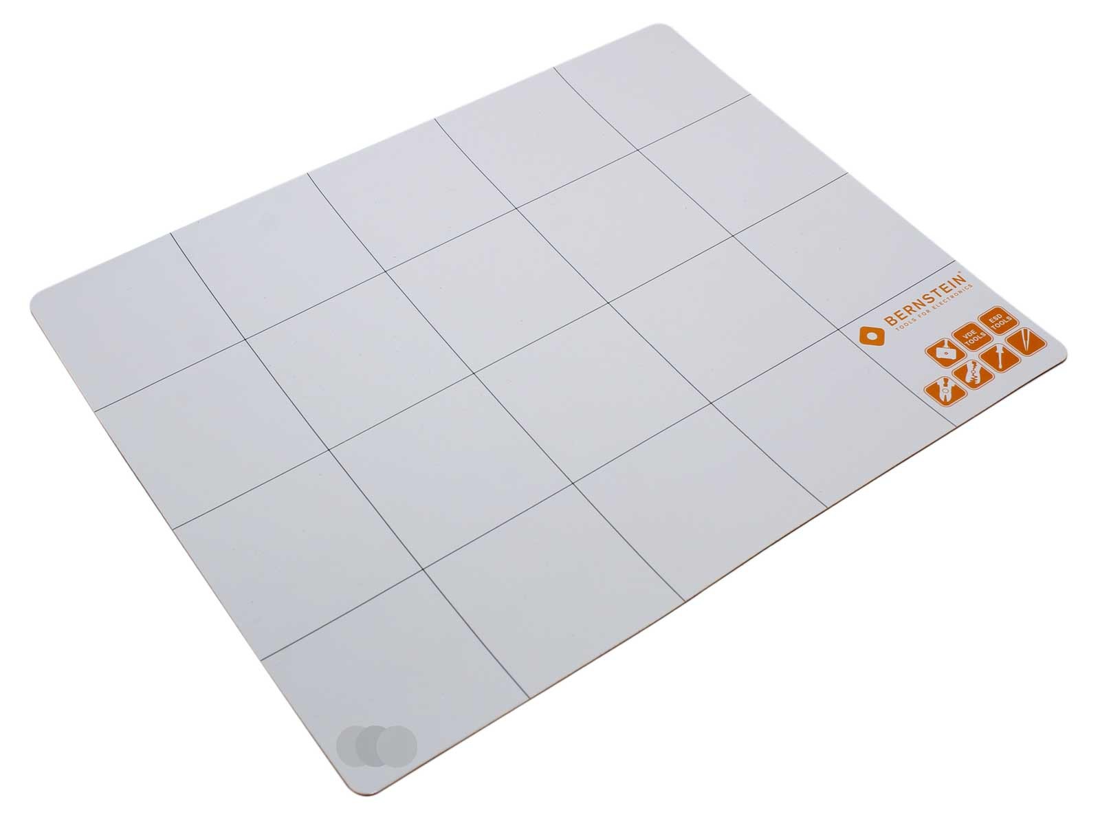 Bernstein 2-119-10 Magnetische Projekt Matte Arbeitstafel Magnetmatte Board, 25cm x 20cm