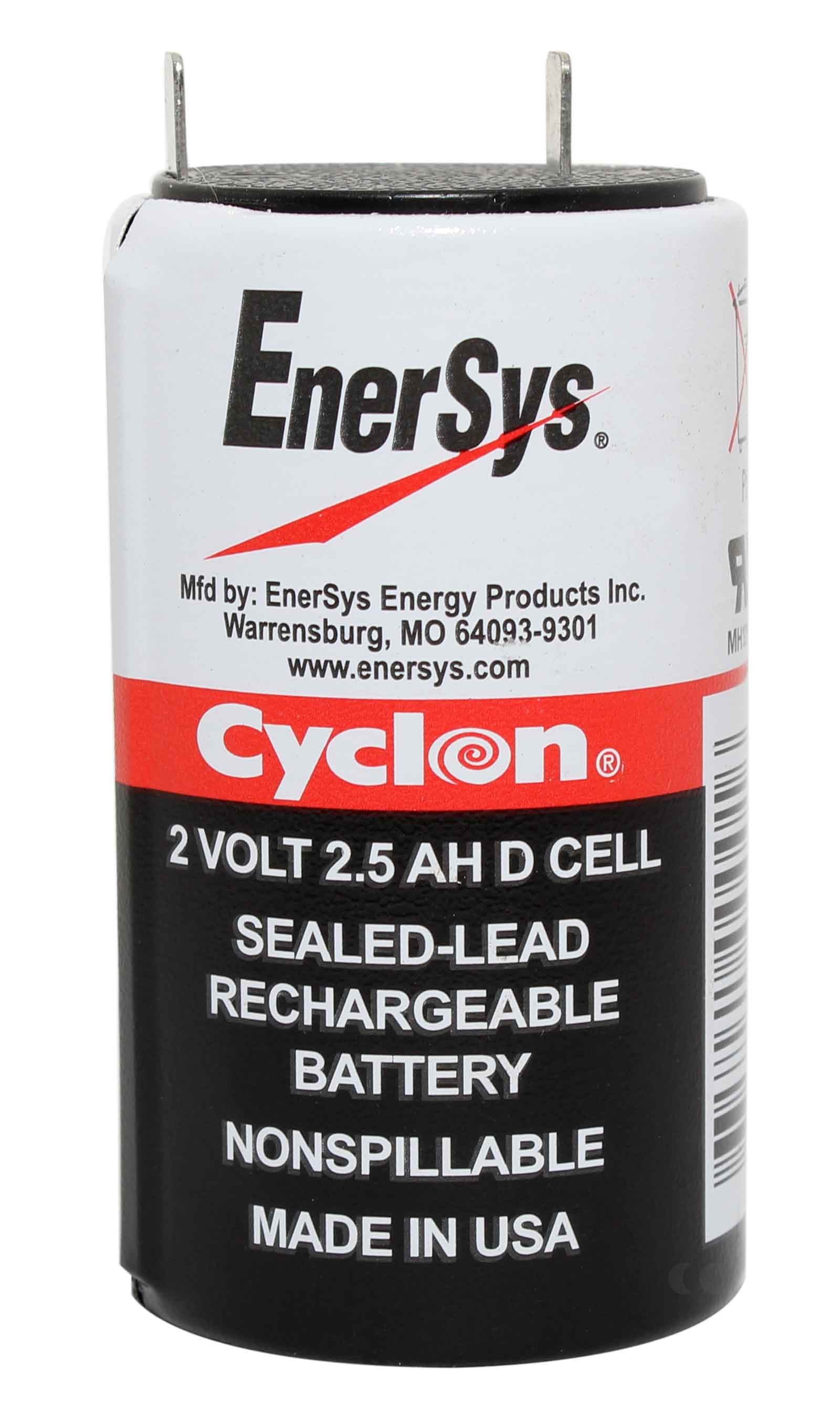 Enersys Hawker Cyclon Bleiakku mit 2V und 2,5Ah, D 0800-0004