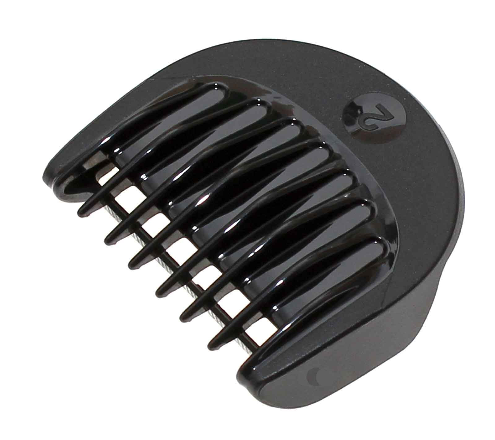 Braun Kammaufsatz 2mm 2019 für Typ 5513, 5514, 5515, 5541, 5544, 81695624, NUR für schwarzen Kunststoff-Scherkopf