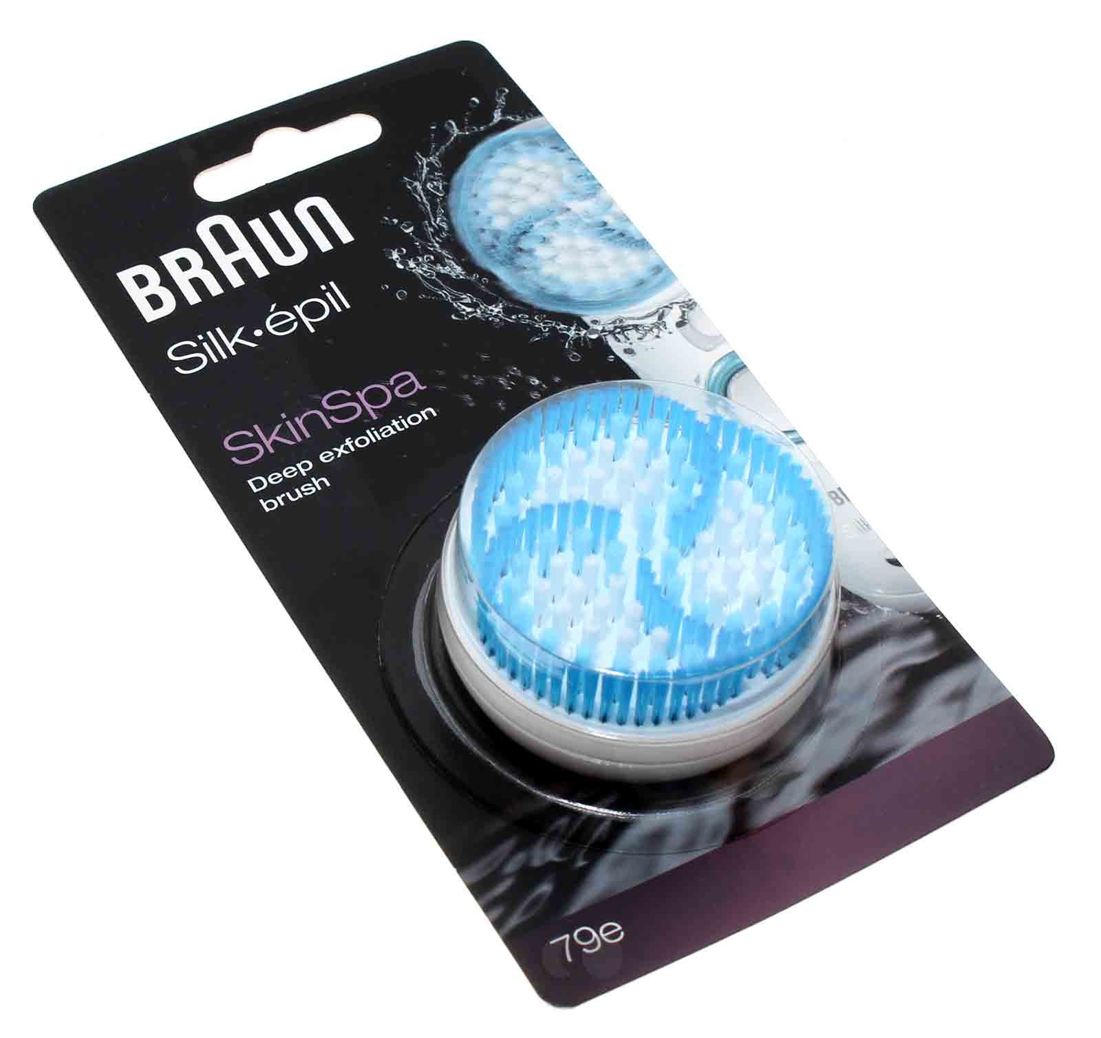 BRAUN Silk-épil SkinSpa 79e Ersatzbürste, Peelingbürste für gründliche Gesichtsreinigung