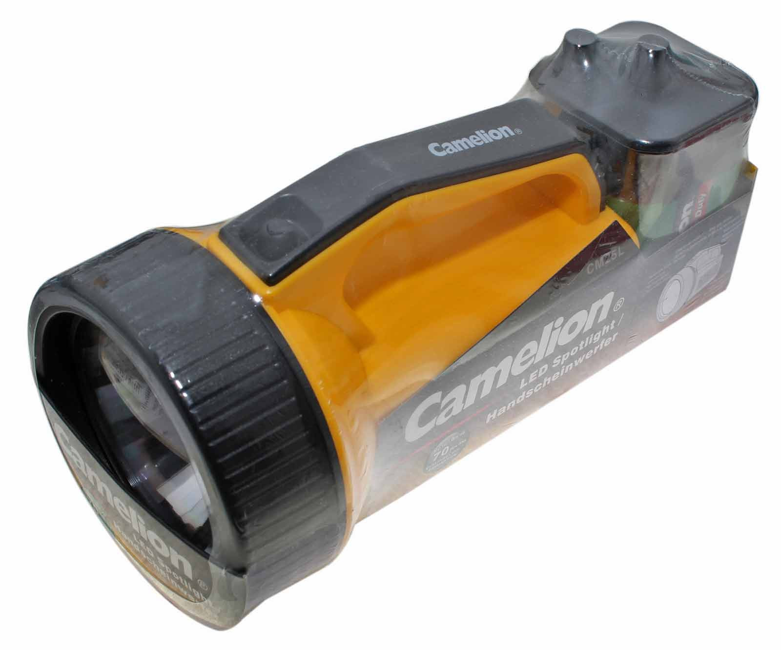 Camelion LED Handscheinwerfer für  Werkstatt, Camping, Angeln, CM25L-4R25, 30200054