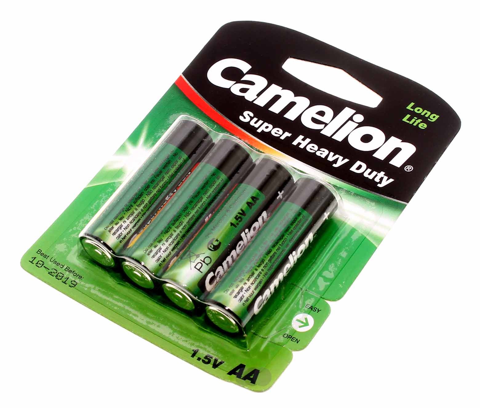 200 x Kodak AA Mignon R6P Batterie 1,5V 1200mAh Extra Heavy Duty RED 200 Stück 