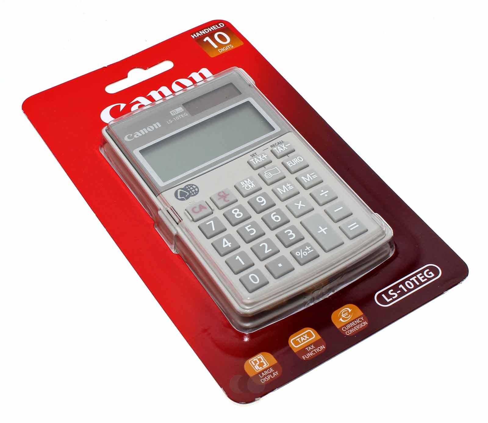 Canon LS-10TEG Taschenrechner 10 Stellen, teilw. aus Recycling-Material