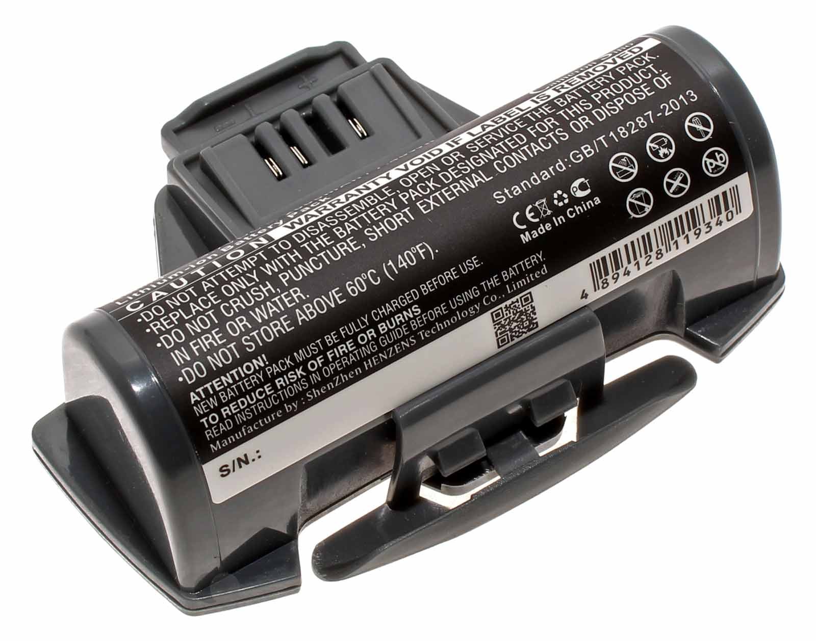 Akku für Kärcher WV 2, WV 2 2nd, WV 5, WV 7 Fensterreiniger, Fenstersauger, ersetzt 4.633-083.0, 3,7V, 2000mAh