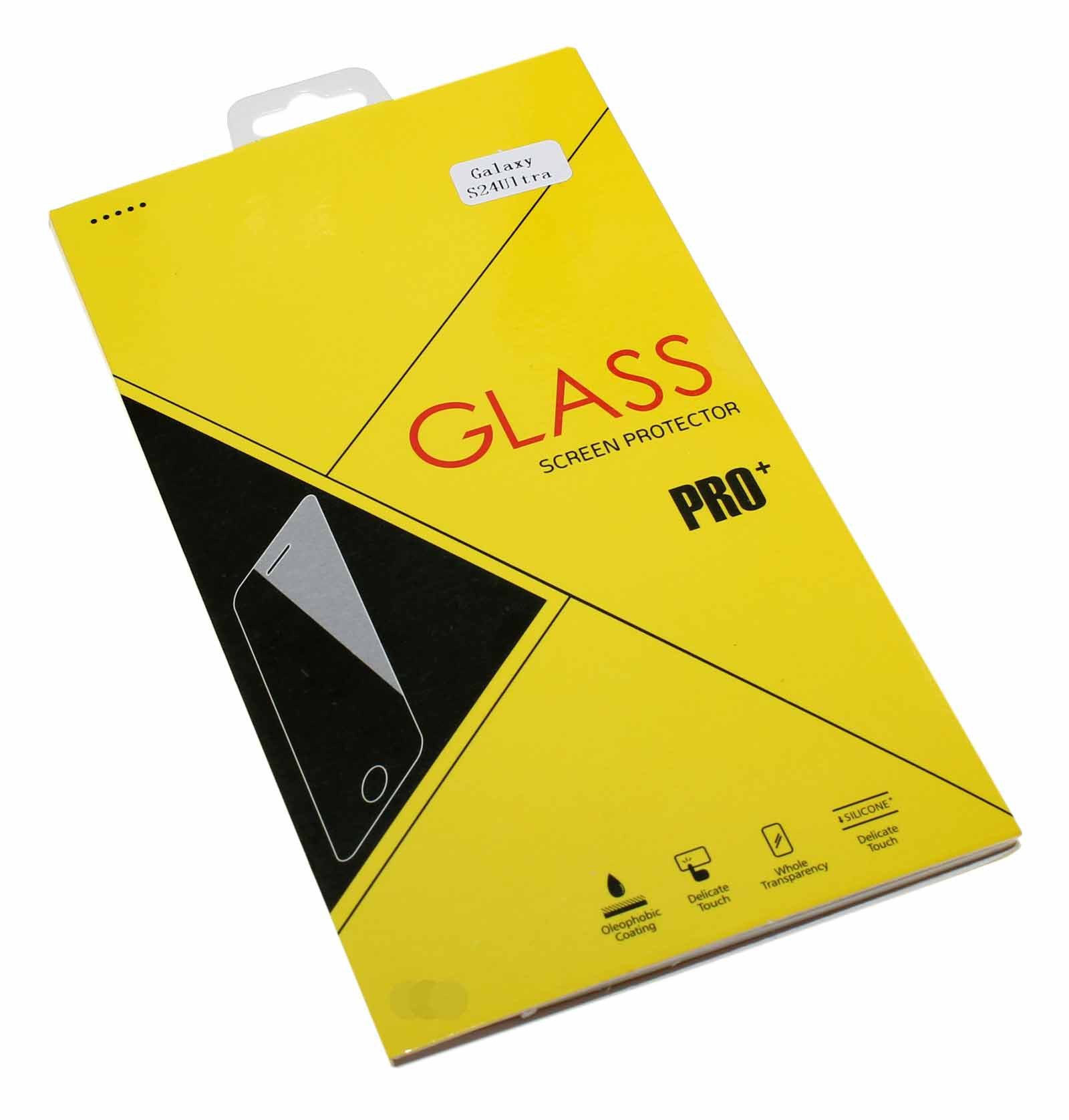 Display Schutzglas für Samsung Galaxy S24 Ultra, klar, 9H Härtegrad, Screen Protector