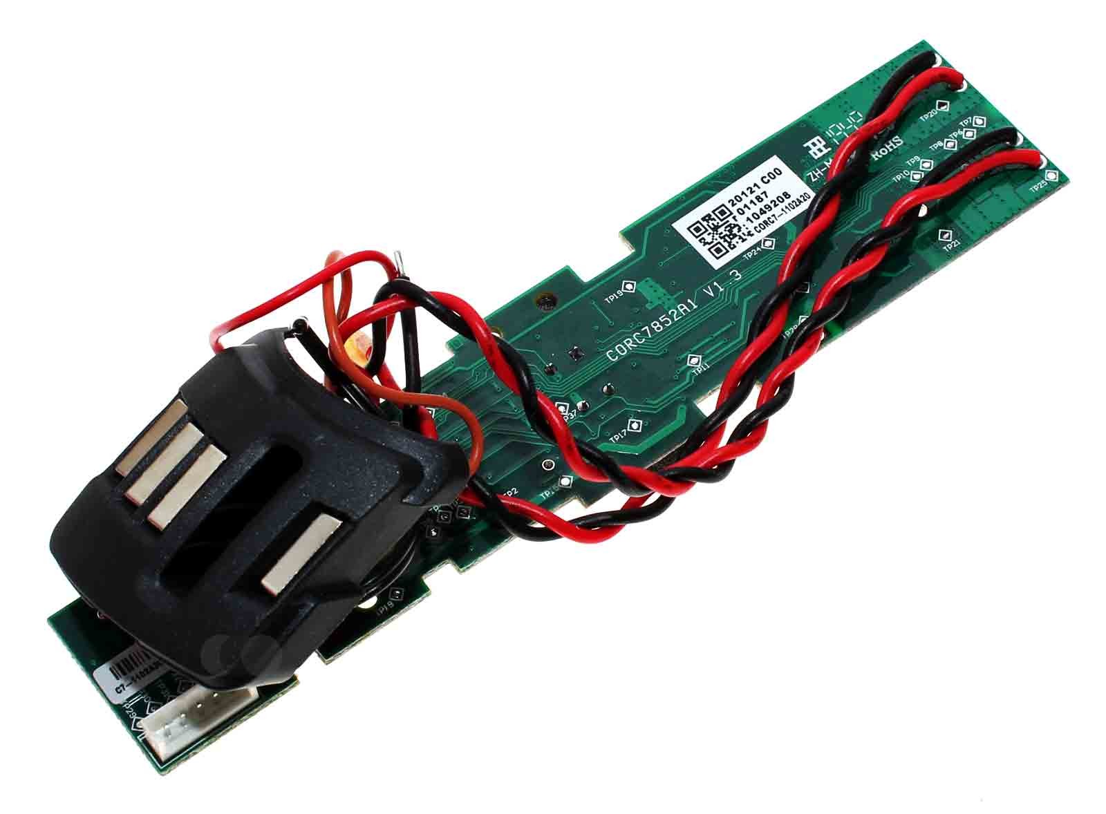 Elektronik Modul mit Drähten Steuerplatine für AEG CX7-2-35 Electrolux EER75 u.a. Staubsauger, 140112523091, schwarz