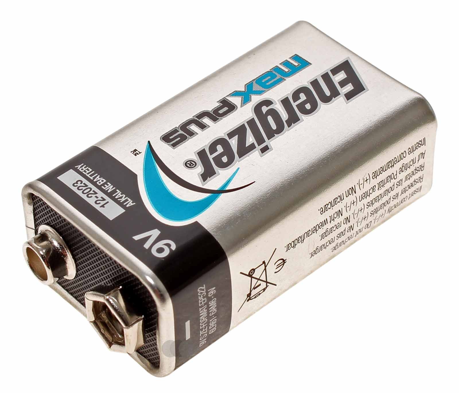 Batteria Alcalina Energizer Max Plus 9V – Lunga Durata (1 Pezzo) - Foto 4