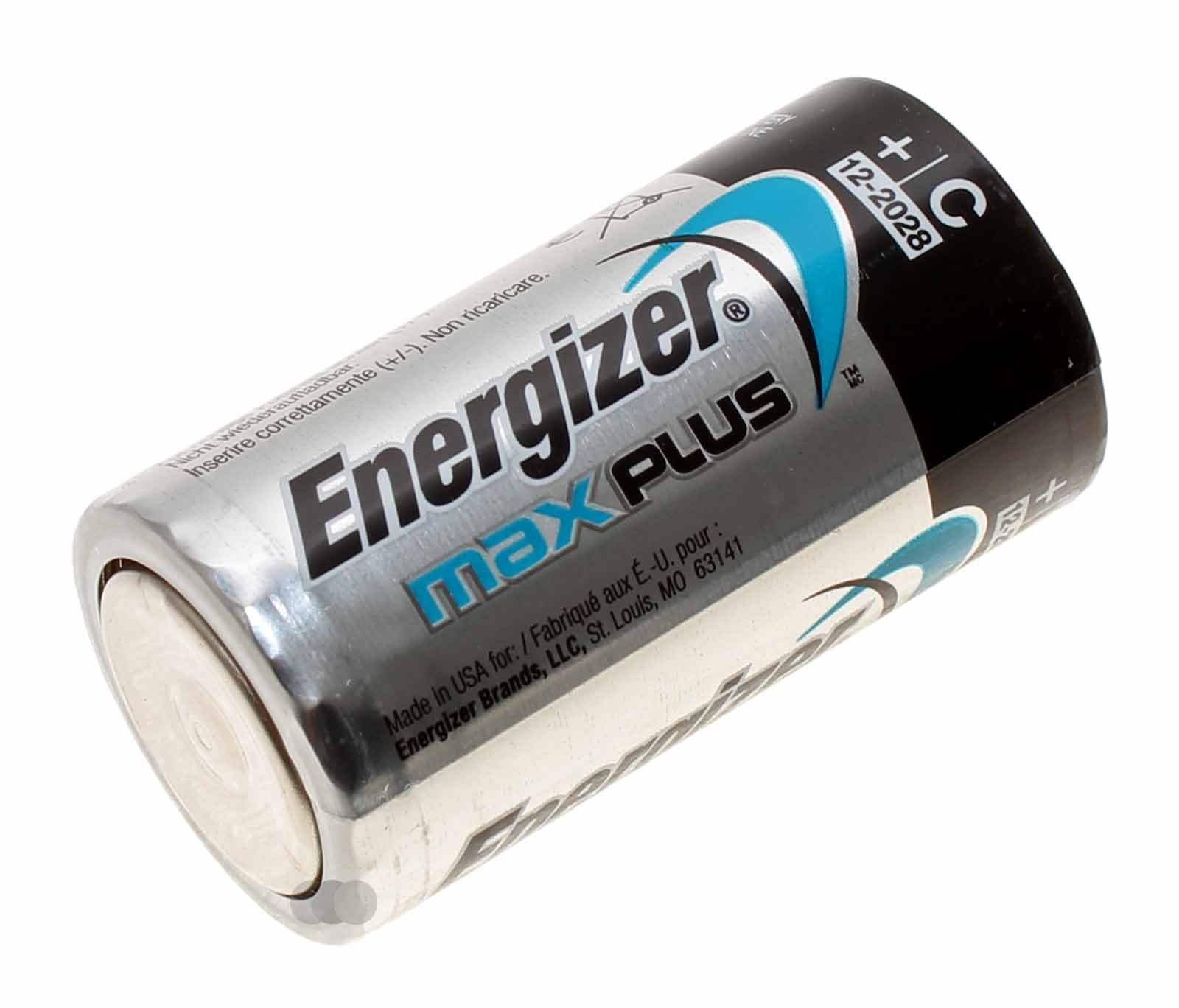 Energizer Maxplus Baby C LR14 Alkaline Batterie mit 1,5 Volt und 8500mAh Kapazität