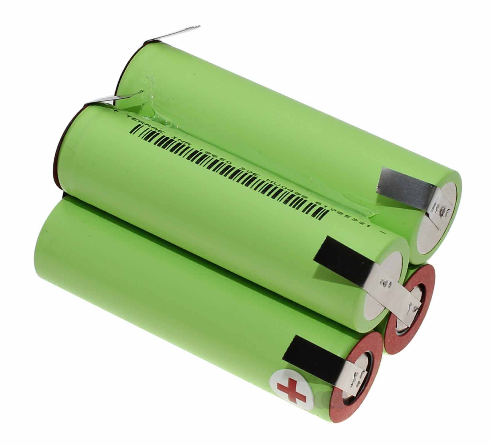 Ersatz Lithium-Ionen Akku Zellen für Bosch BBHL21435 Akku-Handstaubsauger mit 14,4 Volt Spannung und 2900mAh Kapazität