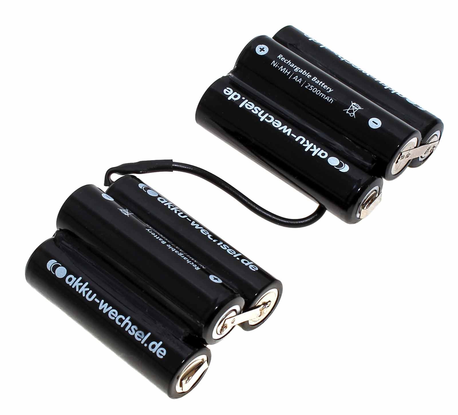 Ersatz Akku Zellen für Metz Akku-Pack 45-40 Metz Mecablitz, NiMh, 7,2V, 2500mAh