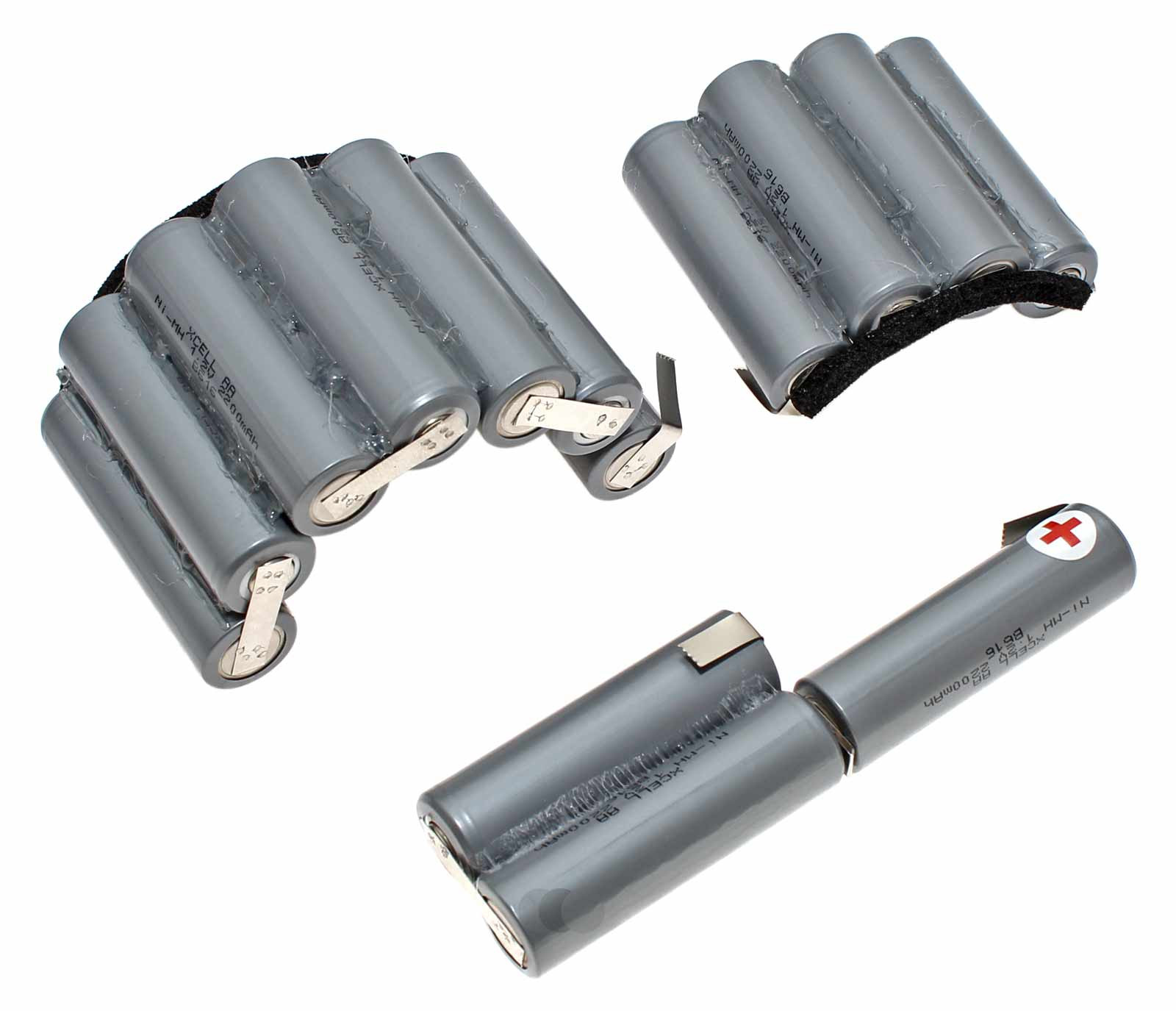 Alternativer NiMh Akku Pack bestehend aus 14 Zellen, für Philips Daily Duo FC6161/02 Akku-Staubsauger mit 16,8 Volt und 2200mAh Kapazität