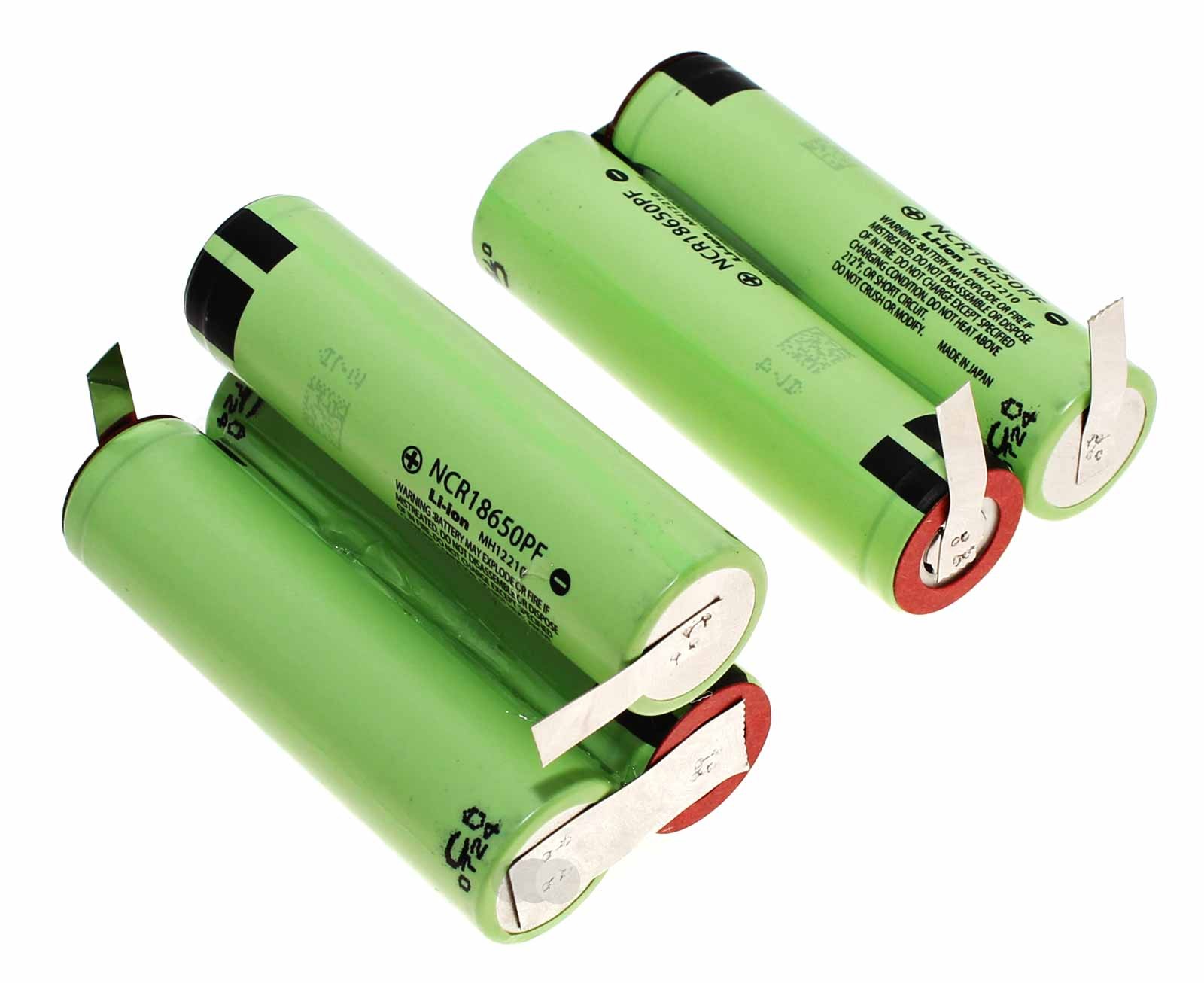 Ersatz Akku Zellen für Philips PowerPro Duo FC6168 2-in-1 Akkusauger, 18V, 2900mAh, Li-Ionen