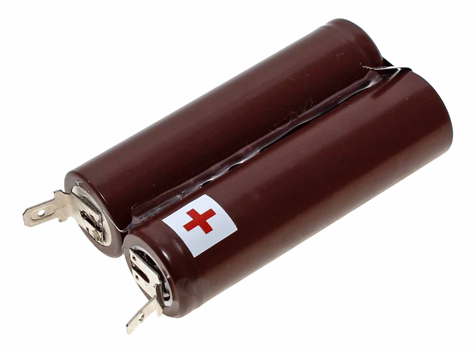 Ersatz Akku Zellen für Philips SC2003 Lumea Precison Plus IPL Haarentfernungssystem, ersetzt 2UR18650W2, 7,4V, 3000mAh