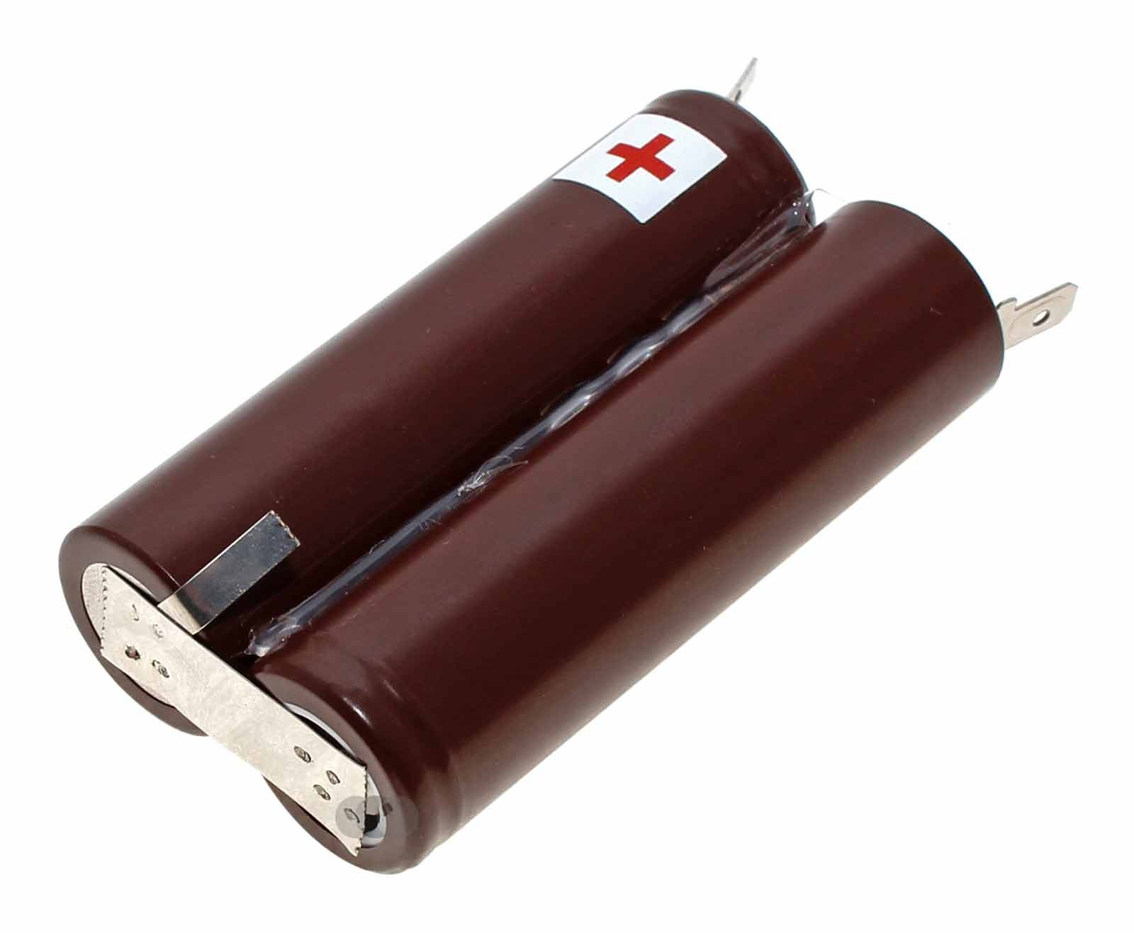 Alternative Ersatz Akku Zellen für Philips SC2003 Lumea Precison Plus IPL Haarentfernungssystem mit 7,4 Volt Spannung und 3000mAh Kapazität, ersetzt den original Akku 2UR18650W2